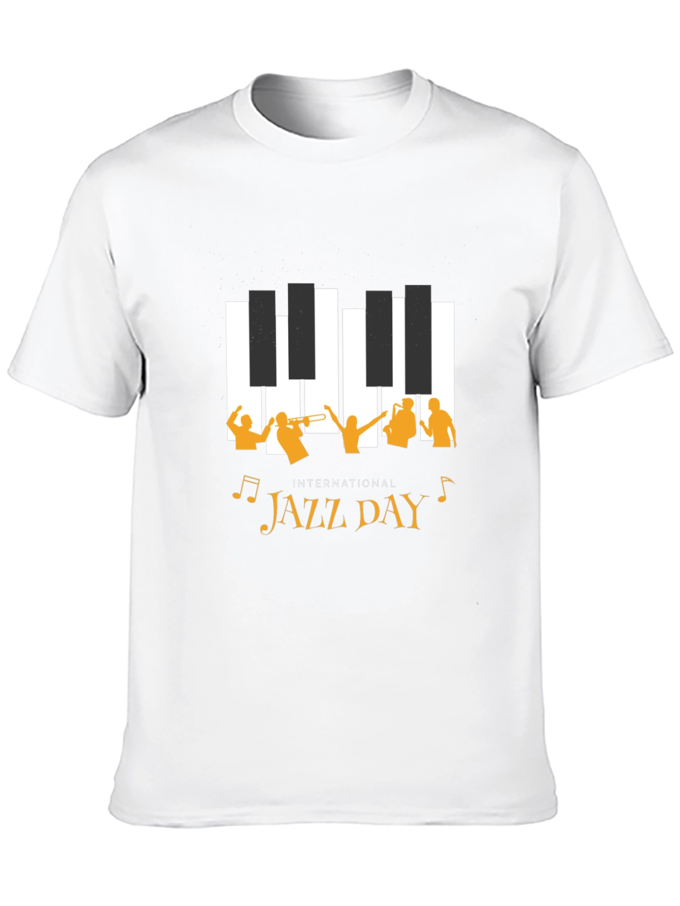Black International Jazz Day Black T-Shirt view 10