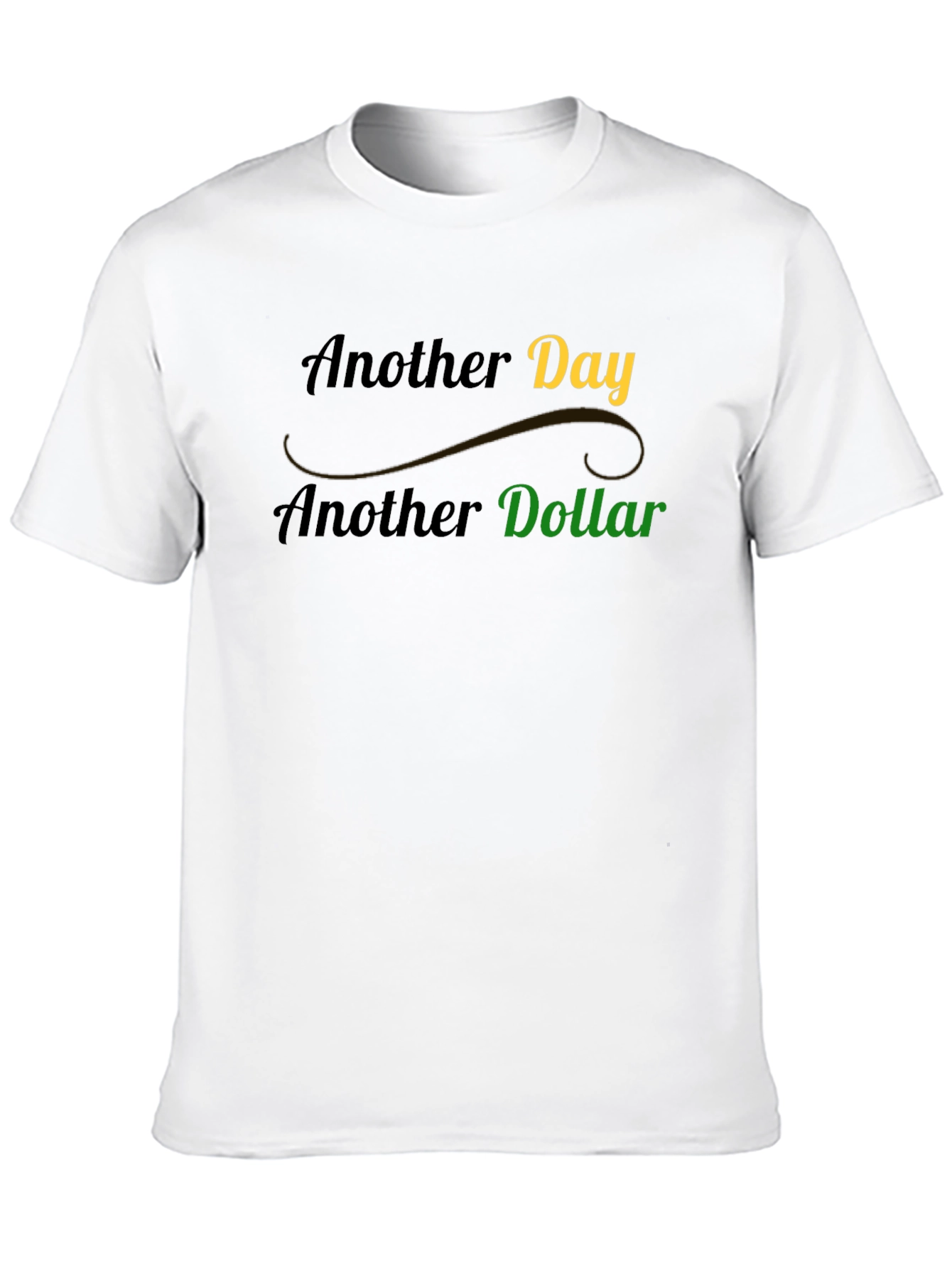 Black Another Day Another Dollar Graphic Tee view 10