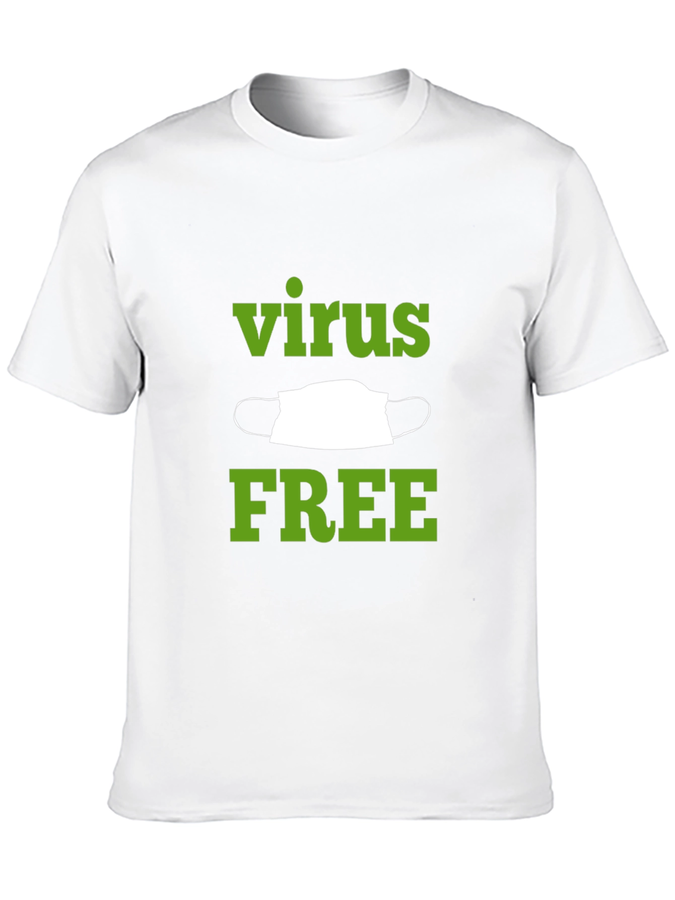 Black Virus Free T-Shirt - Protective Wear view 10