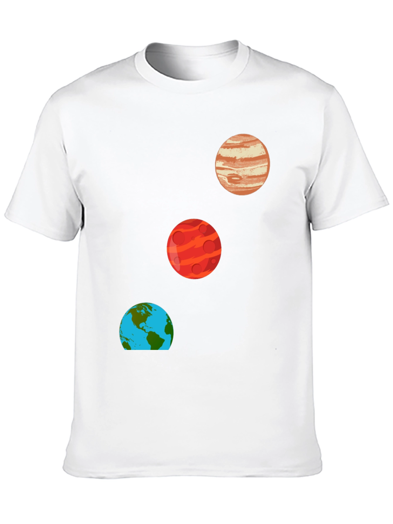 Black Planet T-Shirt - Space Design view 10