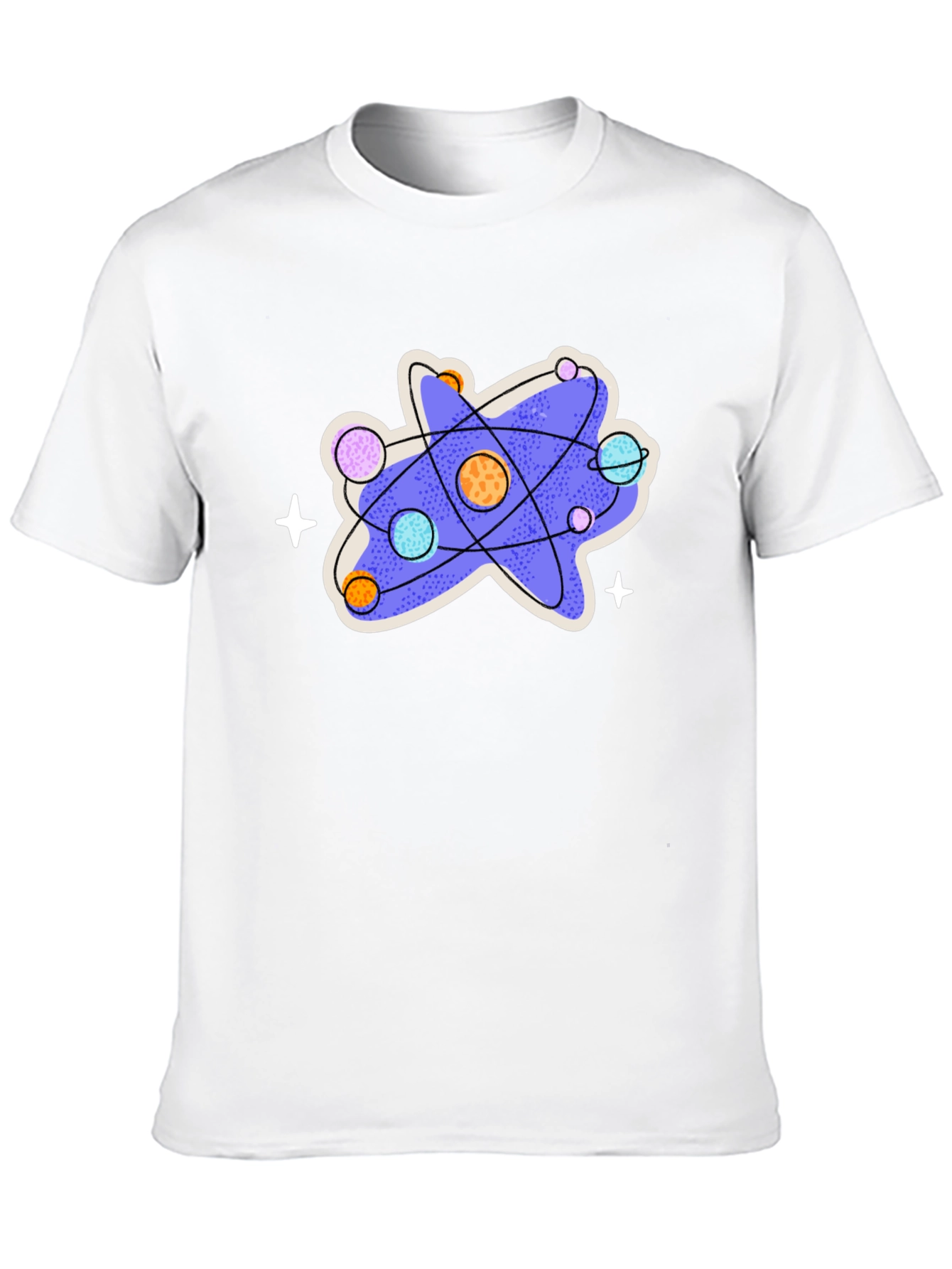 Black Science Atom Graphic T-Shirt view 10