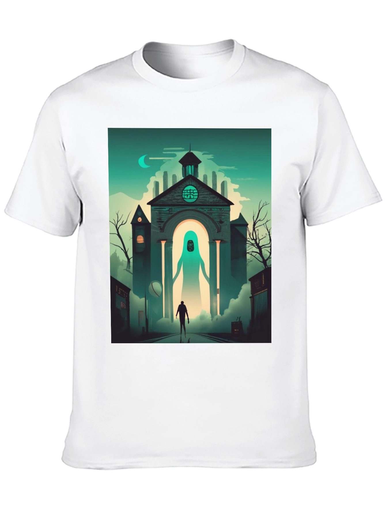 Black Mystic Encounter Graphic Tee - Urban Style view 10