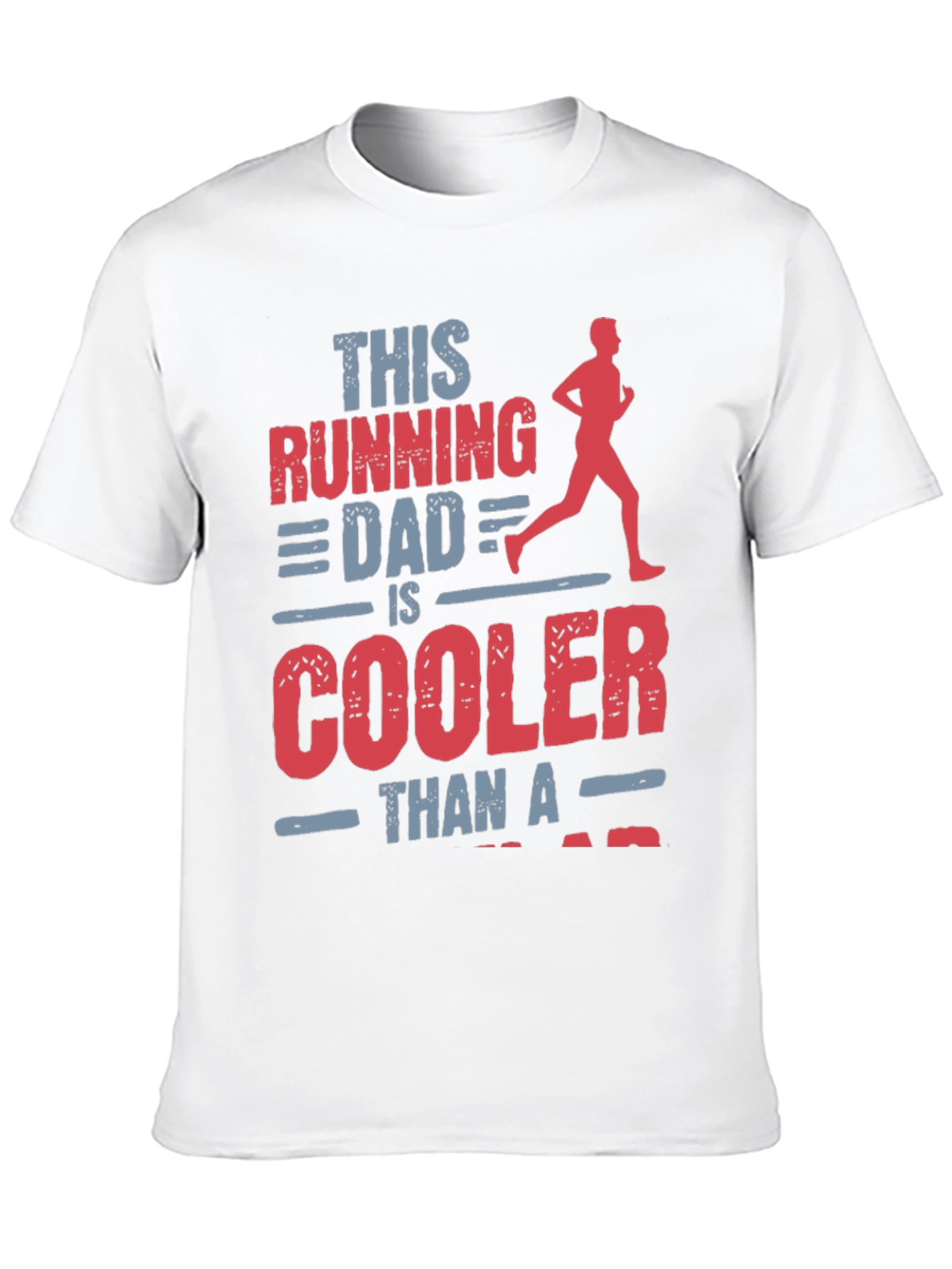 Black Running Dad T-Shirt - Cooler Than a... view 10