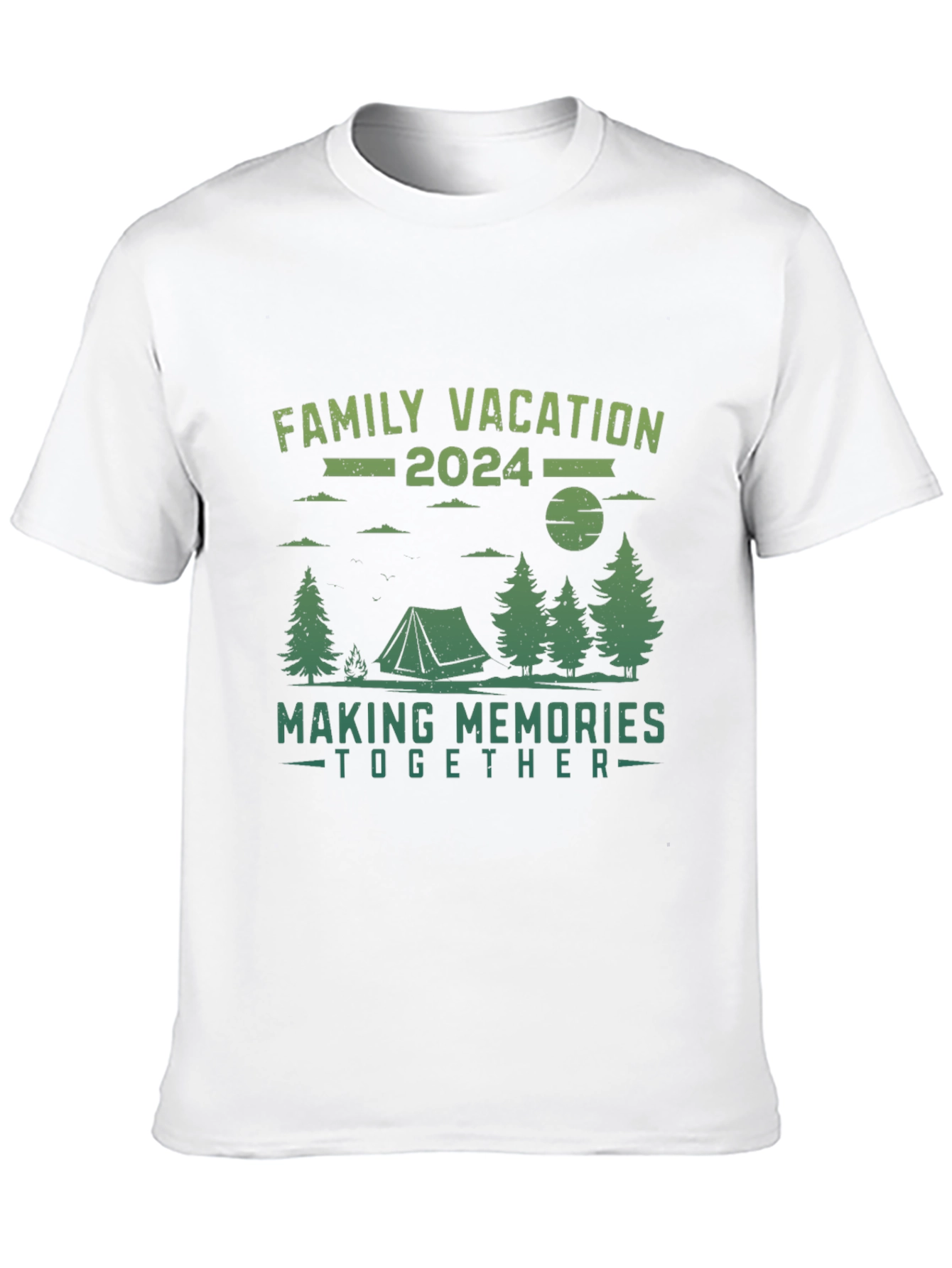Family Vacation 2024 Camping T-Shirt - 10