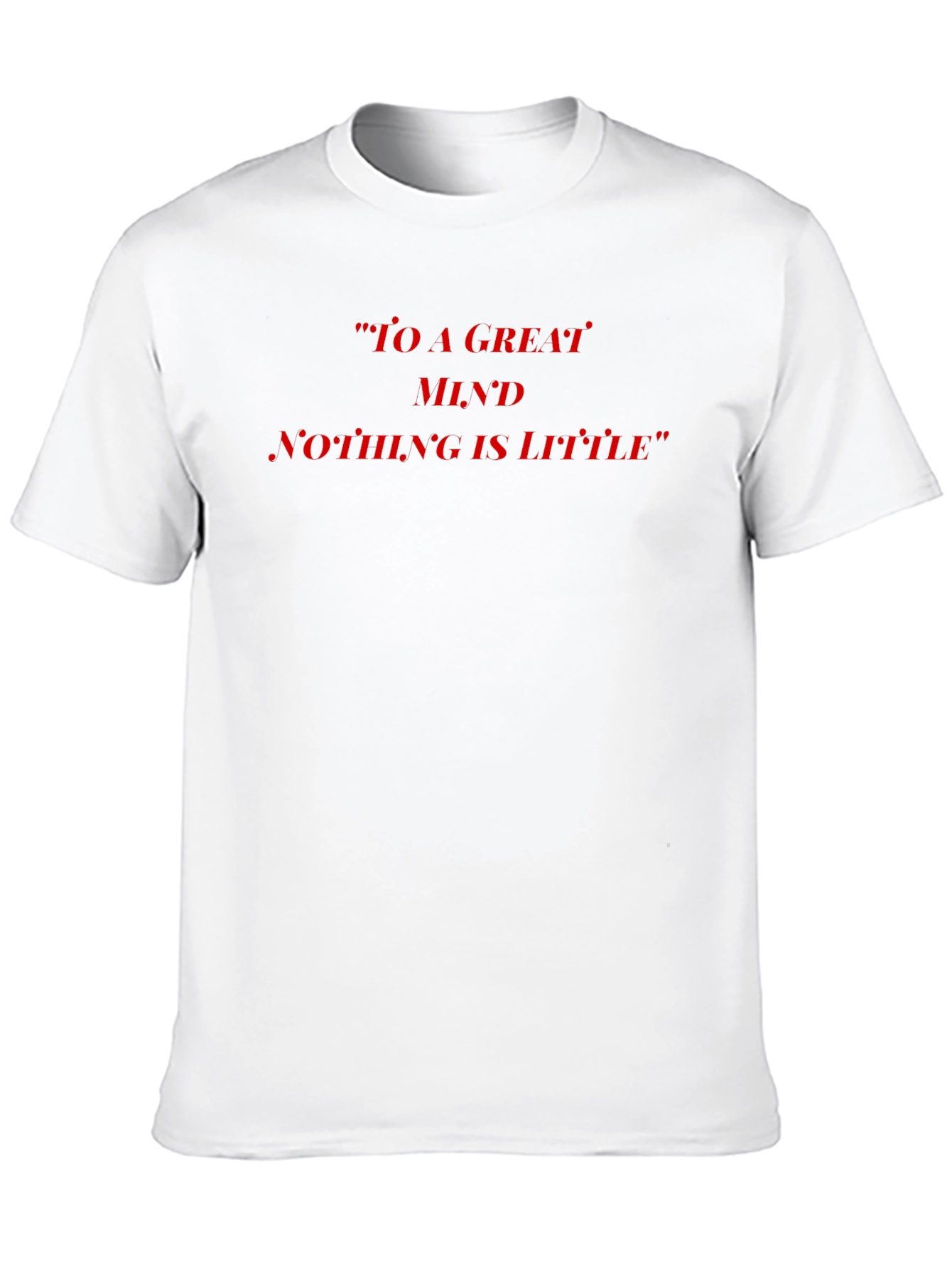 Inspirational Quote Graphic Tee - Black - 10