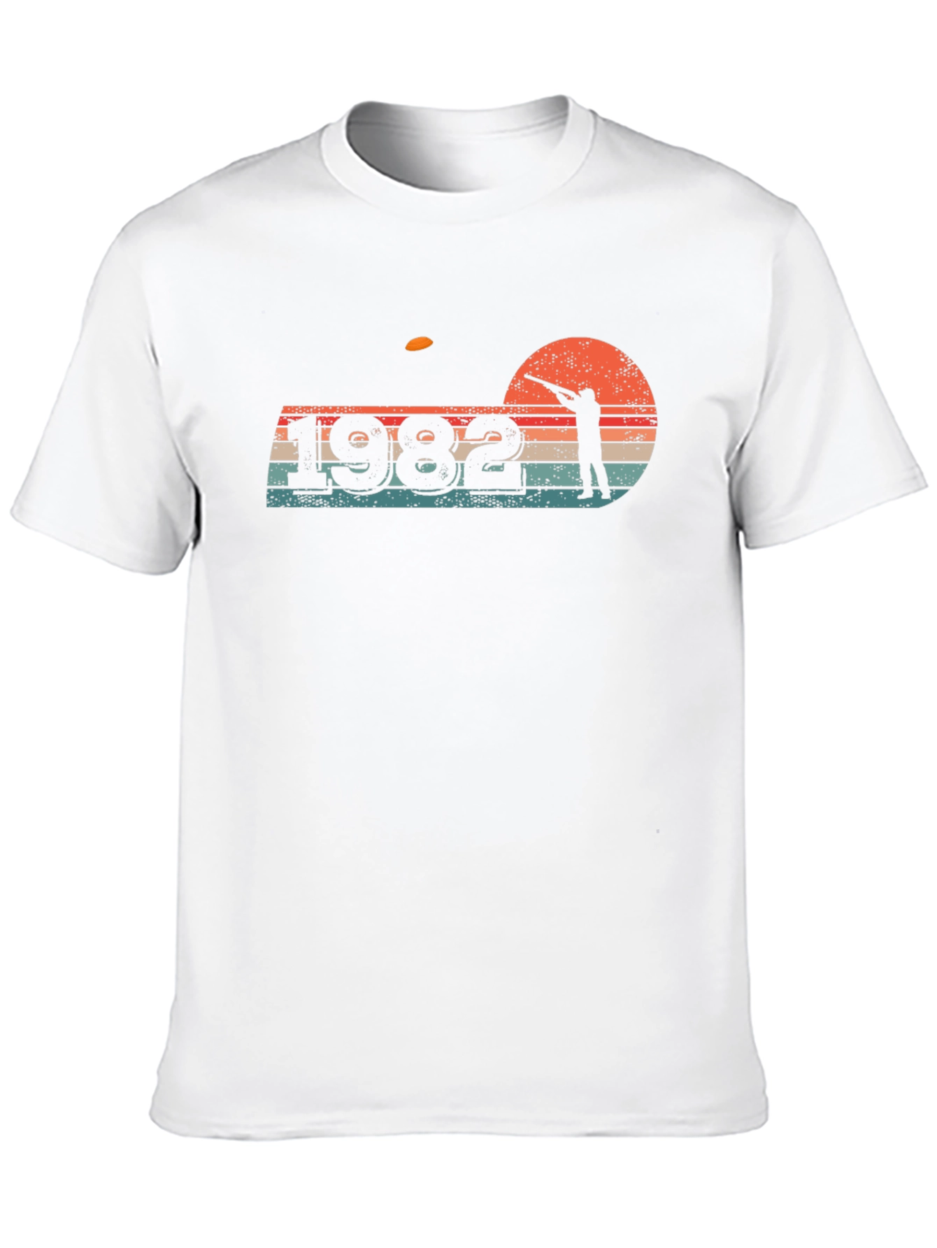 Black Vintage 1982 Clay Shooting T-Shirt view 10