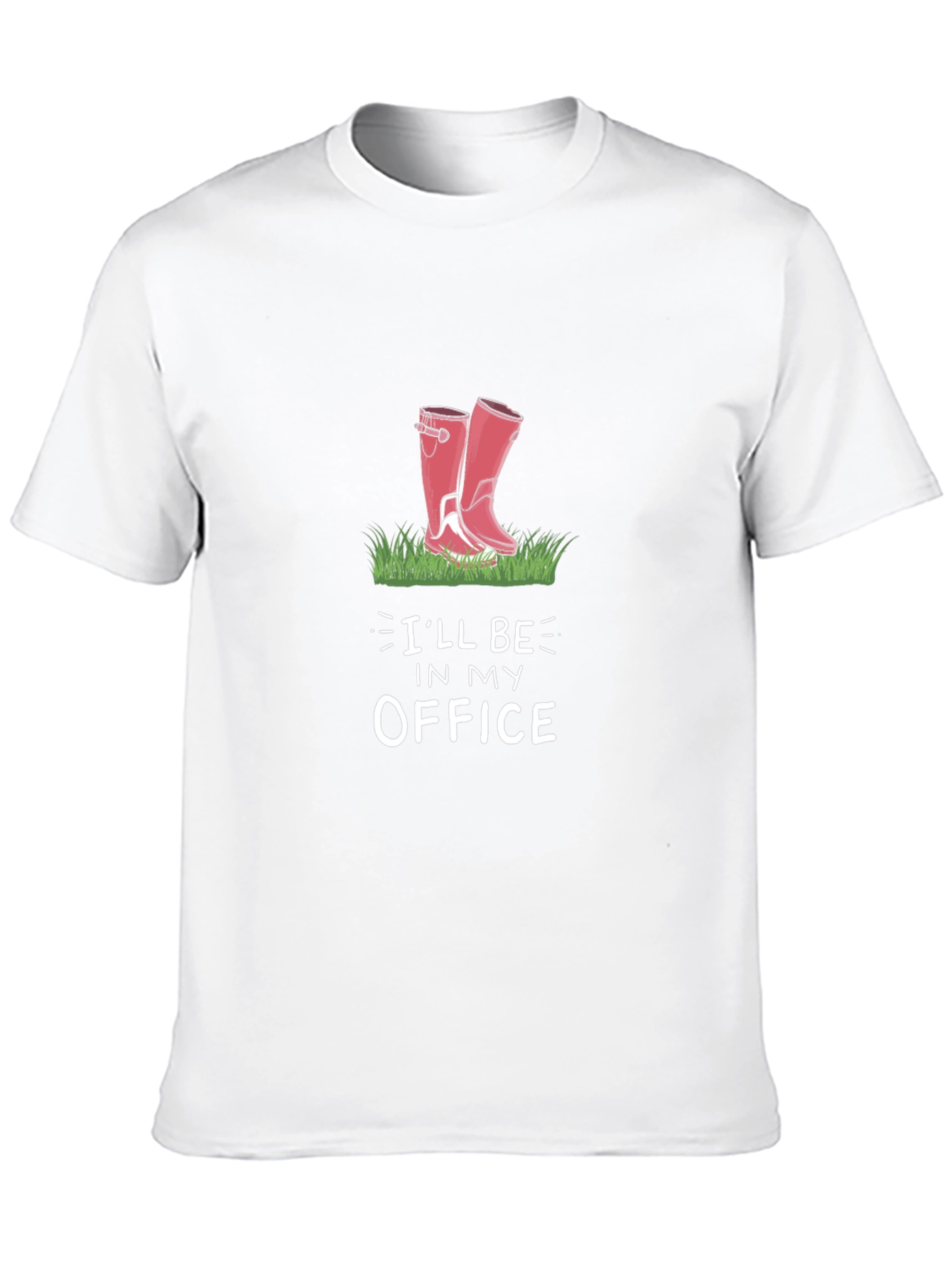 Black Gardening T-Shirt - I'll Be In My Office view 10