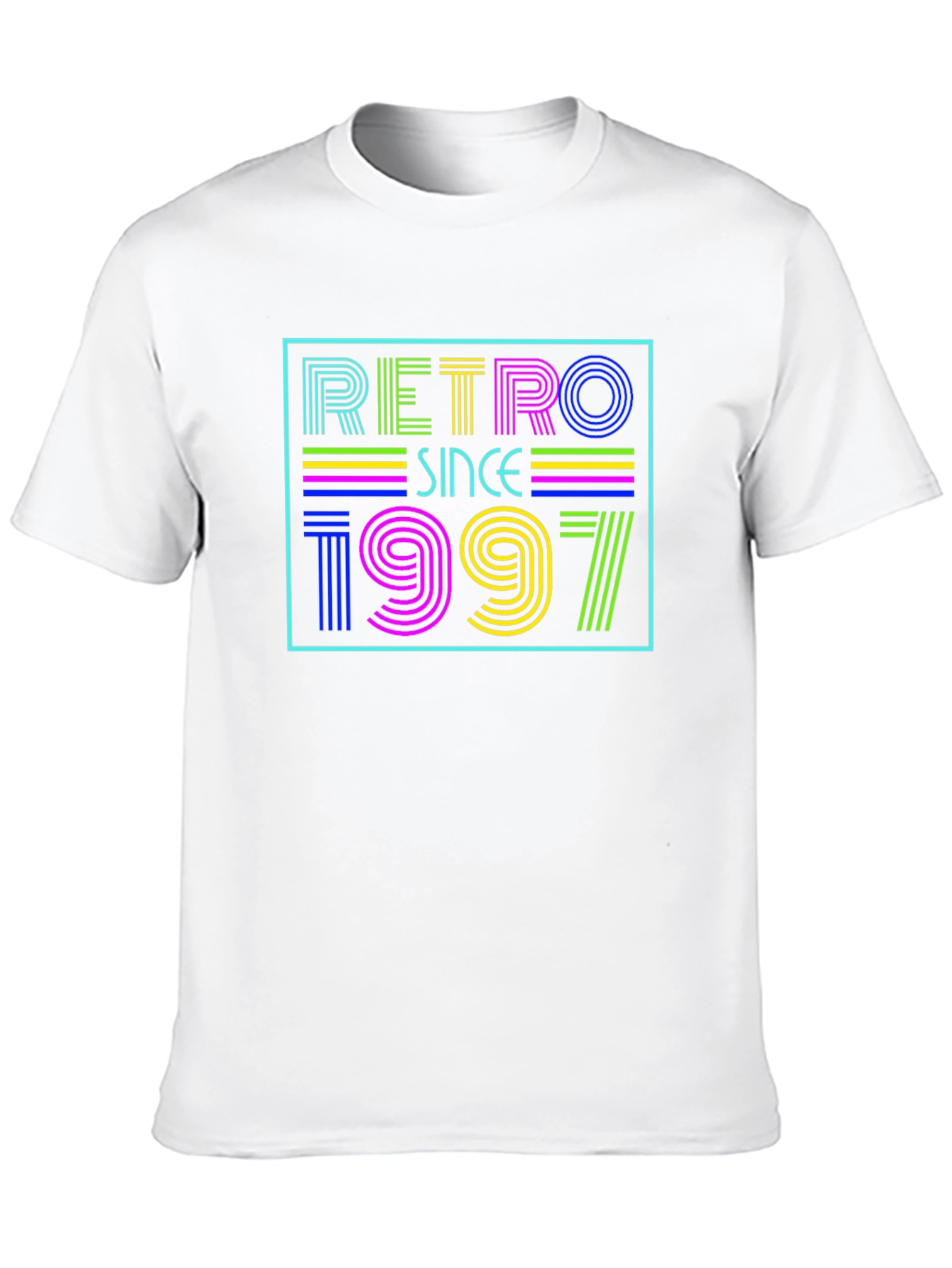 Black Retro Since 1997 Graphic Tee view 10