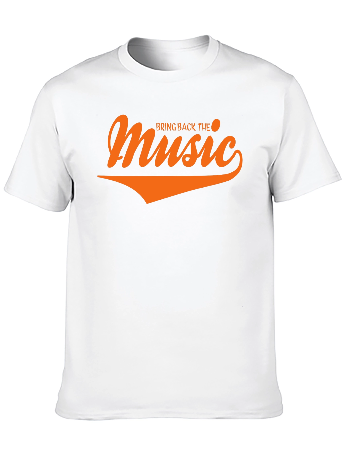 Black Bring Back The Music Graphic Tee view 10