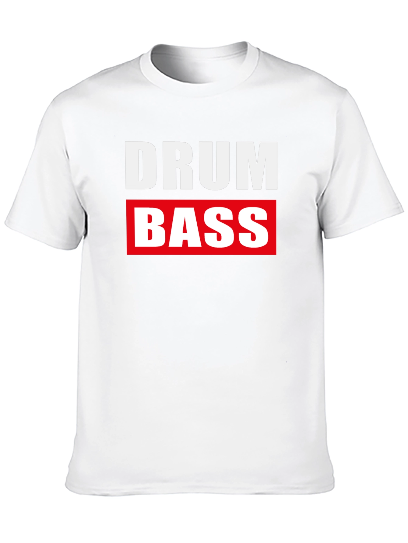 Black Drum & Bass Music Black Cotton T-Shirt view 10
