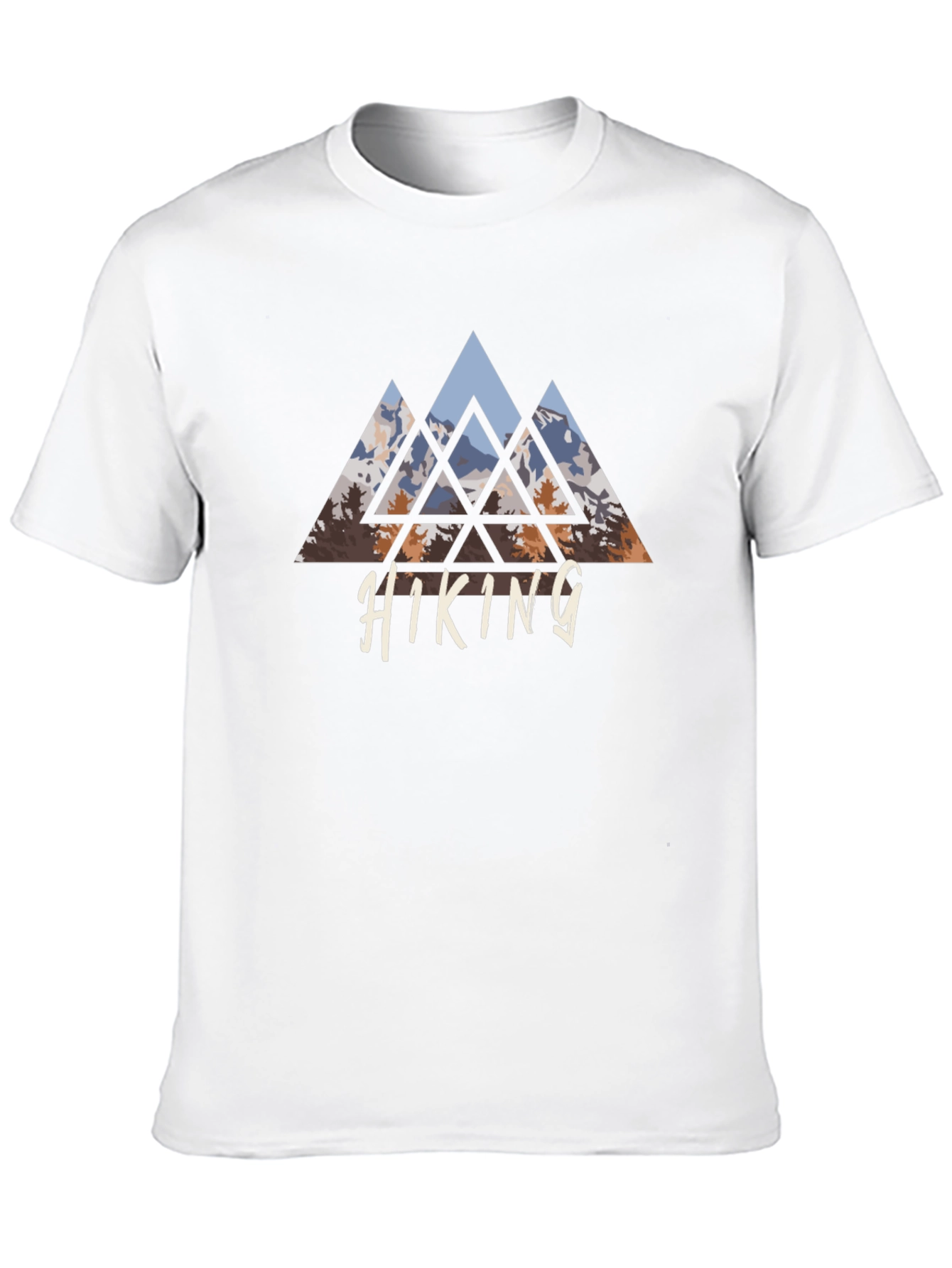 Black Hiking Mountain Graphic Tee - Black view 10