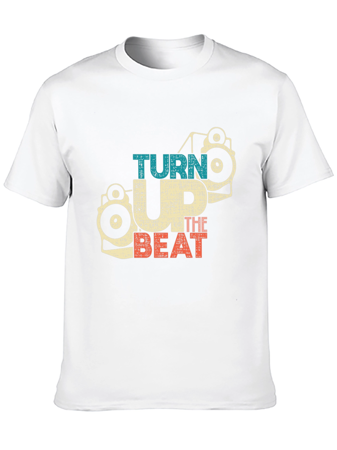 Black Turn Up the Beat Graphic Tee view 10