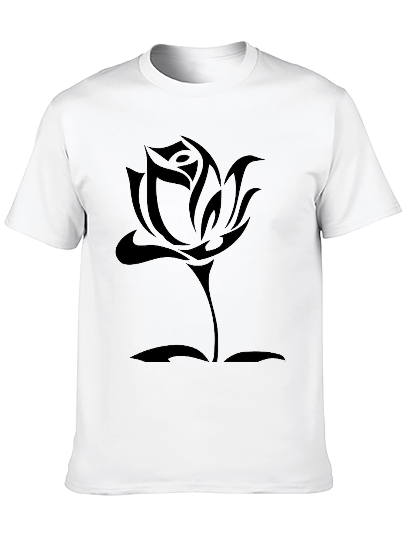 Black Black Rose Graphic Tee - Men's Classic Fit view 10