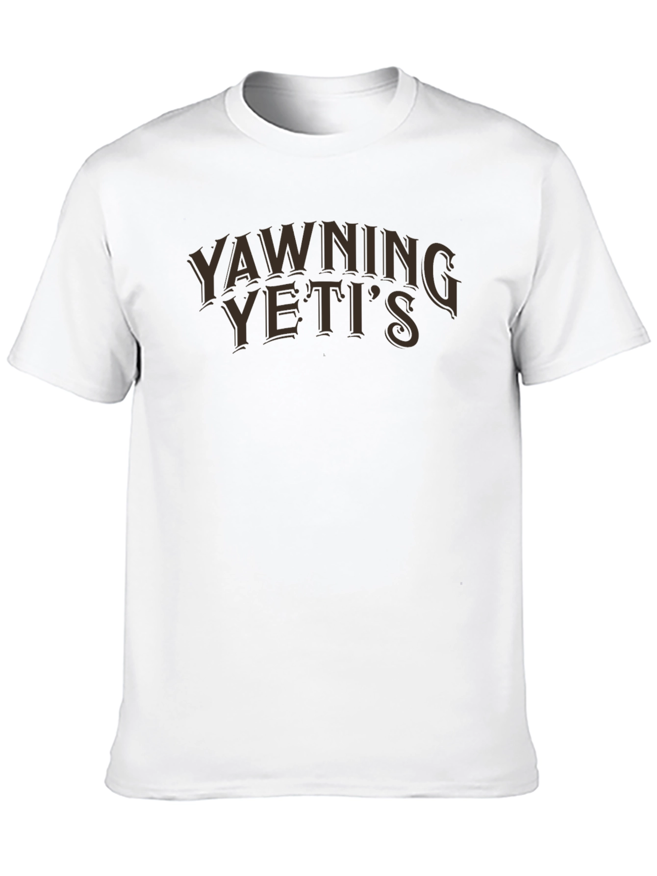 Black Yawning Yeti's Graphic Tee - Soft Cotton Comfort view 10