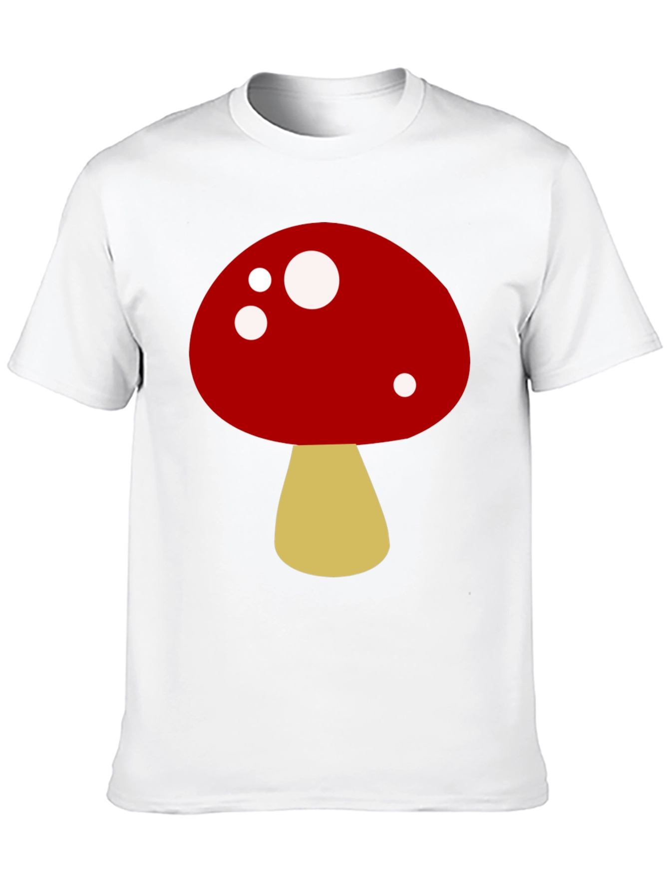 Black Mushroom Graphic Tee - Fun, Casual Style view 10