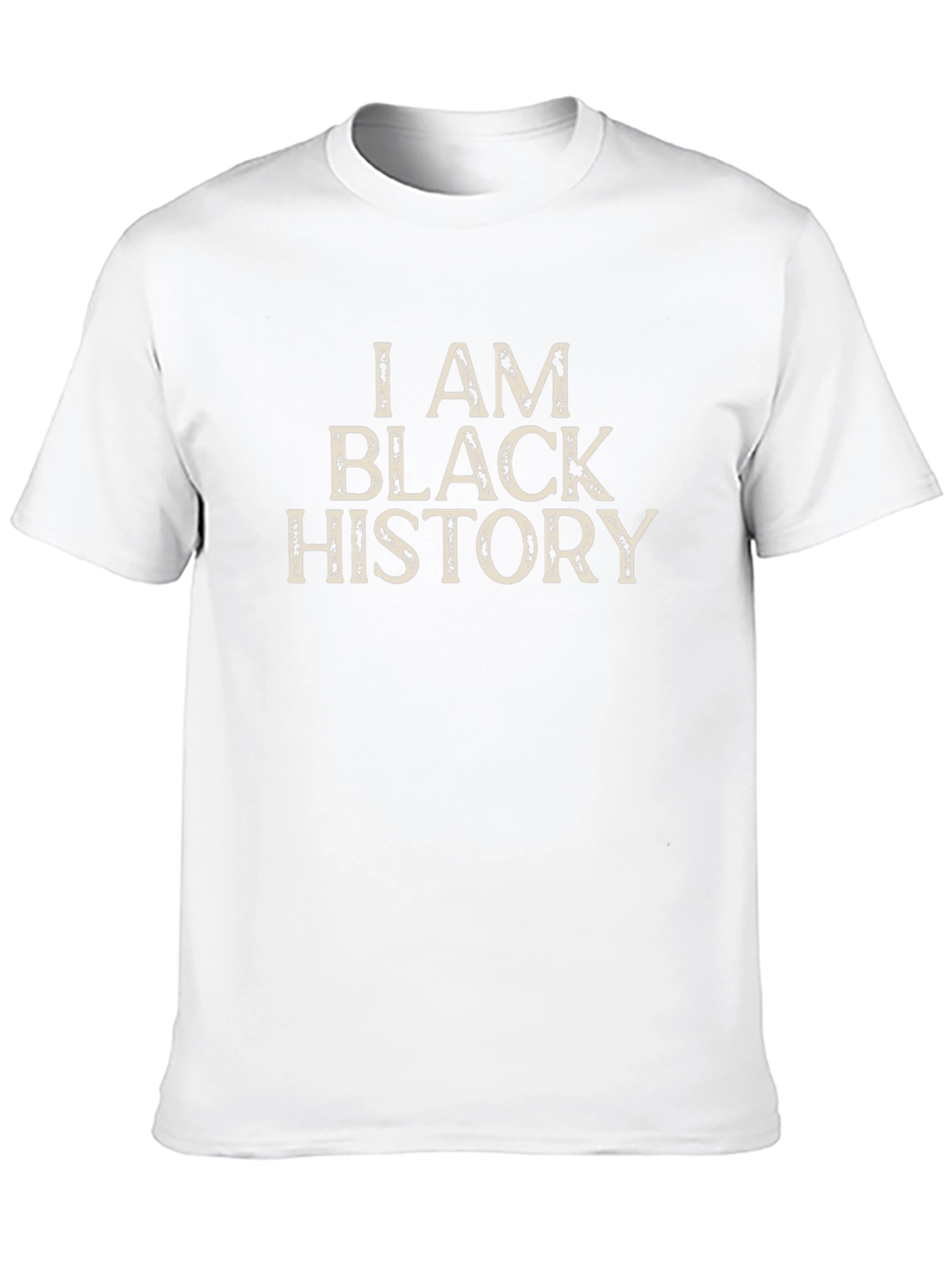 Black I AM BLACK HISTORY T-Shirt view 10