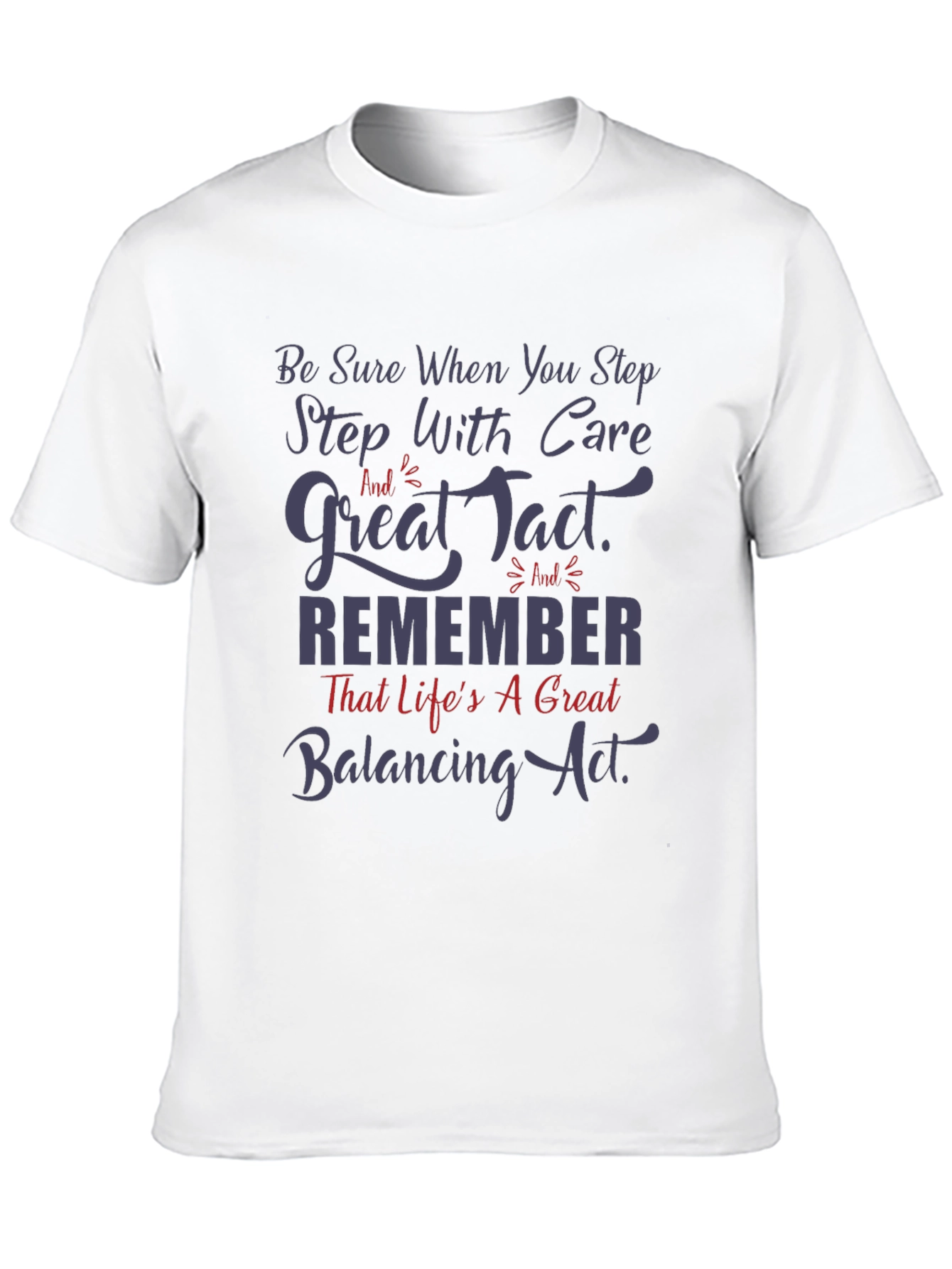 Black Life's a Balancing Act Graphic Tee view 10