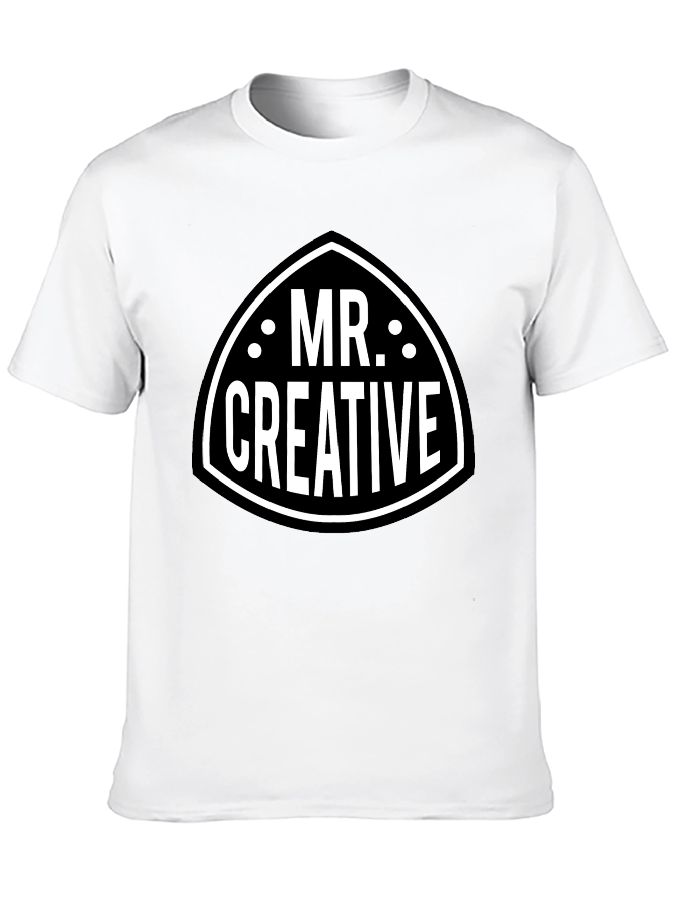 Black Mr. Creative Graphic Tee - Black view 10