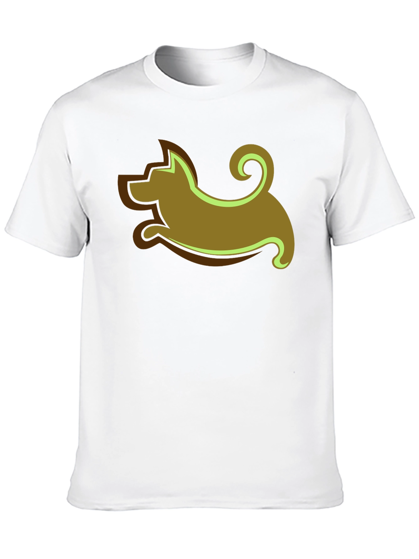 Black Dog Graphic Tee - Black Casual Shirt view 10