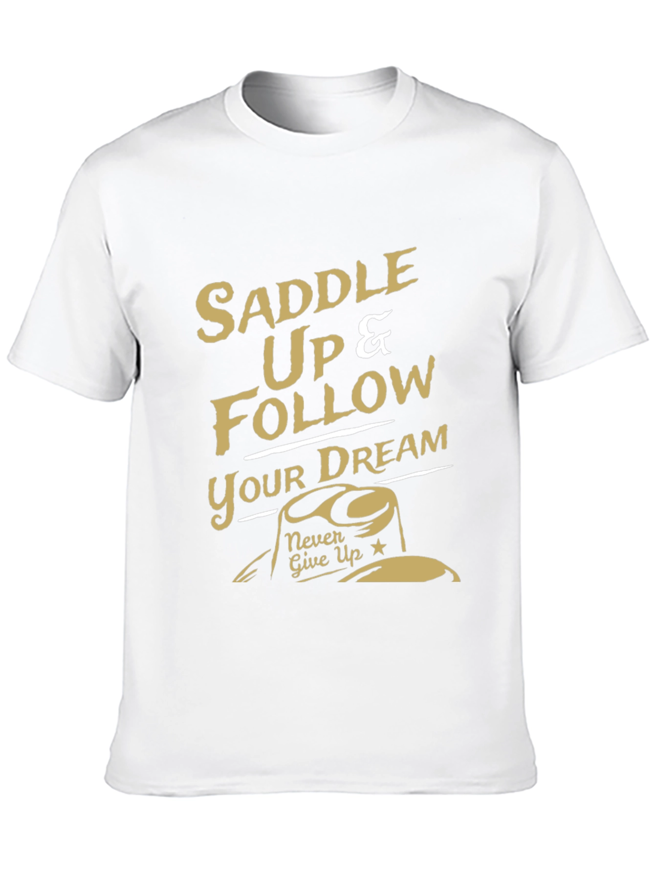 Black Saddle Up & Follow Your Dream Graphic Tee view 10