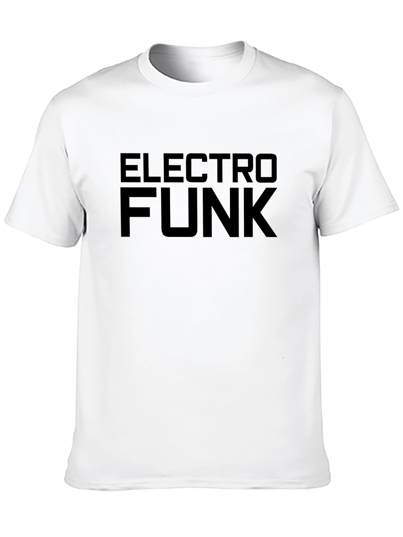 Black Electro Funk Black T-Shirt view 10