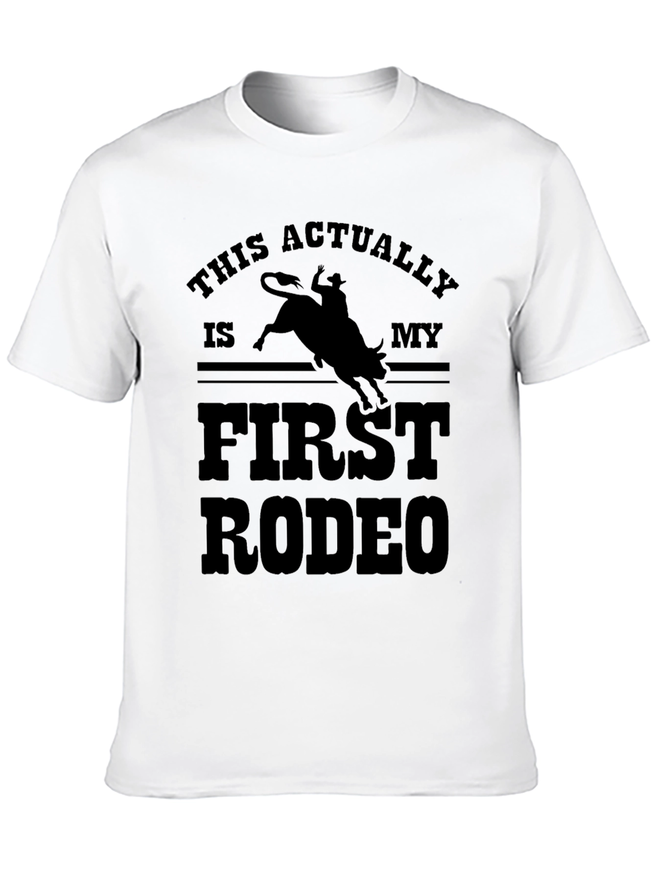 Black First Rodeo Graphic Tee - Black view 10