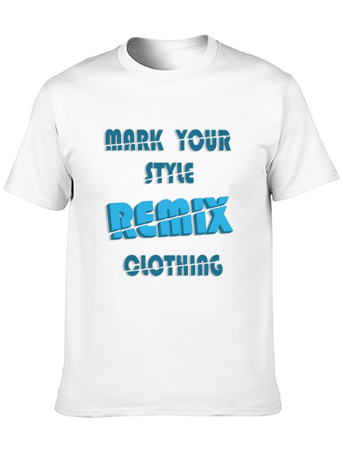 Black Remix Clothing Style T-Shirt - Bold Graphic Tee view 10