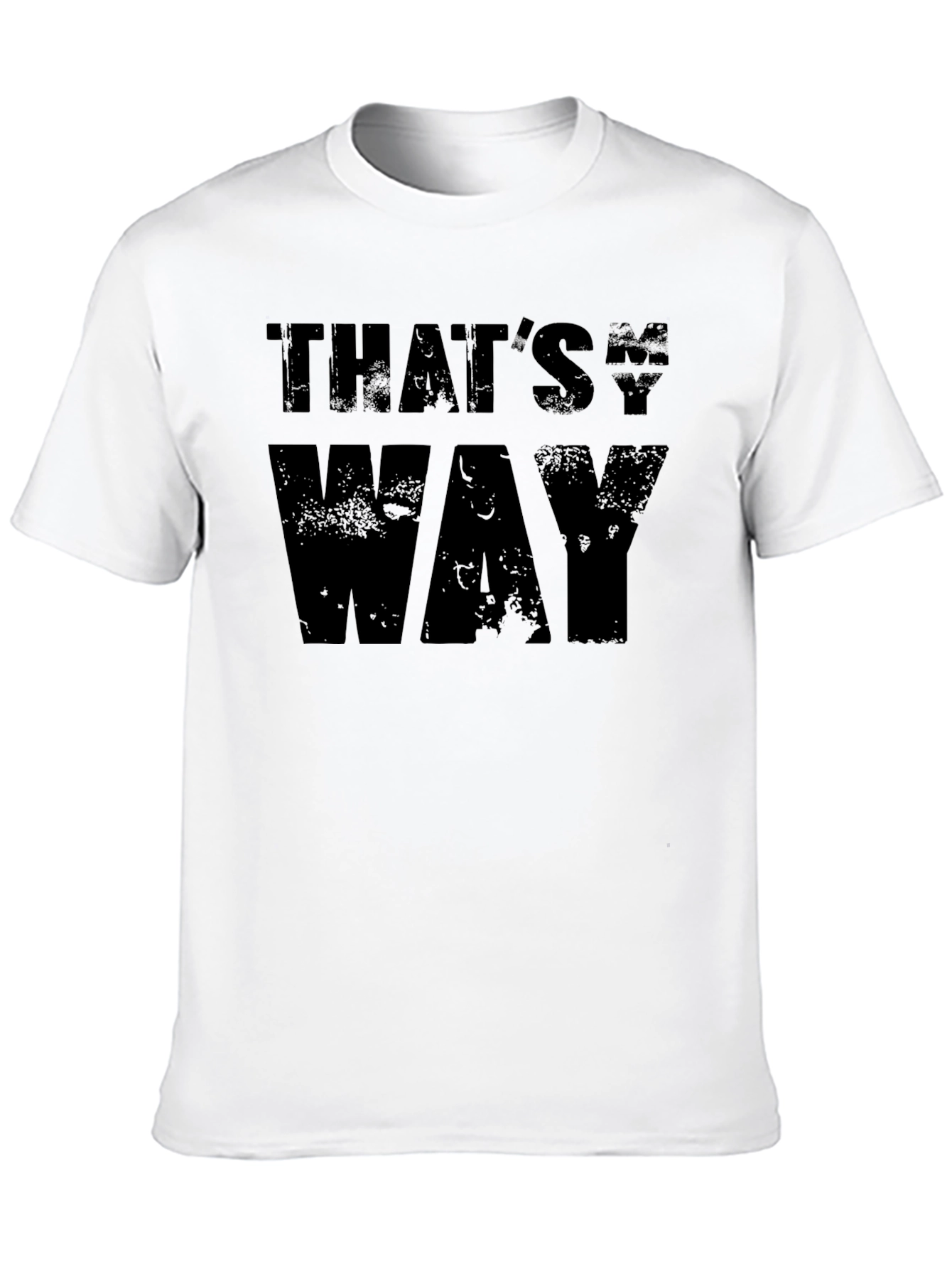 Black That's My Way Black Graphic Tee view 10