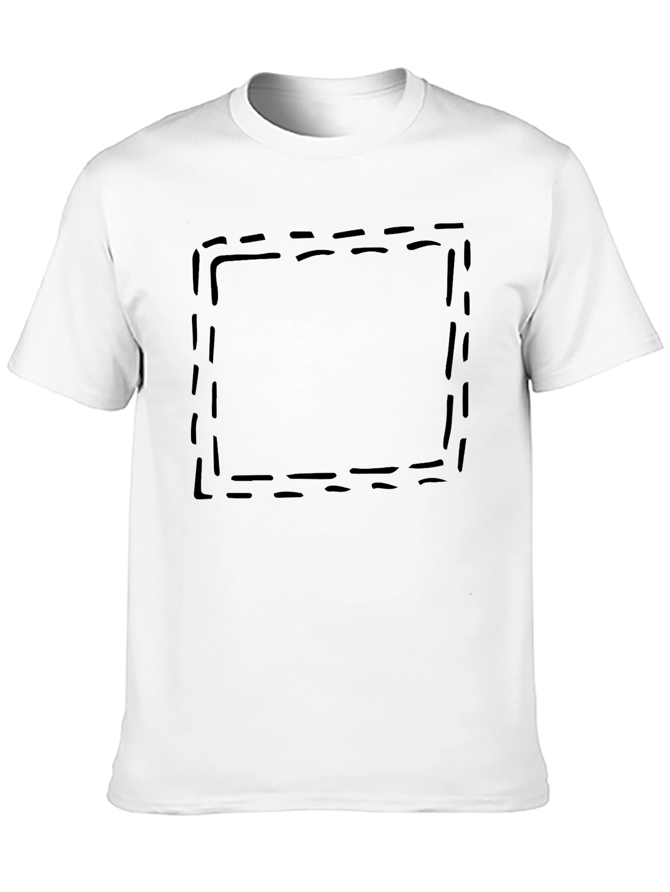 Black Classic Black Crew Neck T-Shirt - Men's Style view 10