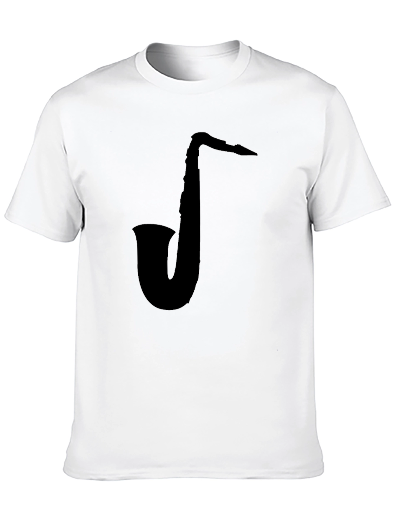 Black Saxophone Graphic T-Shirt view 10