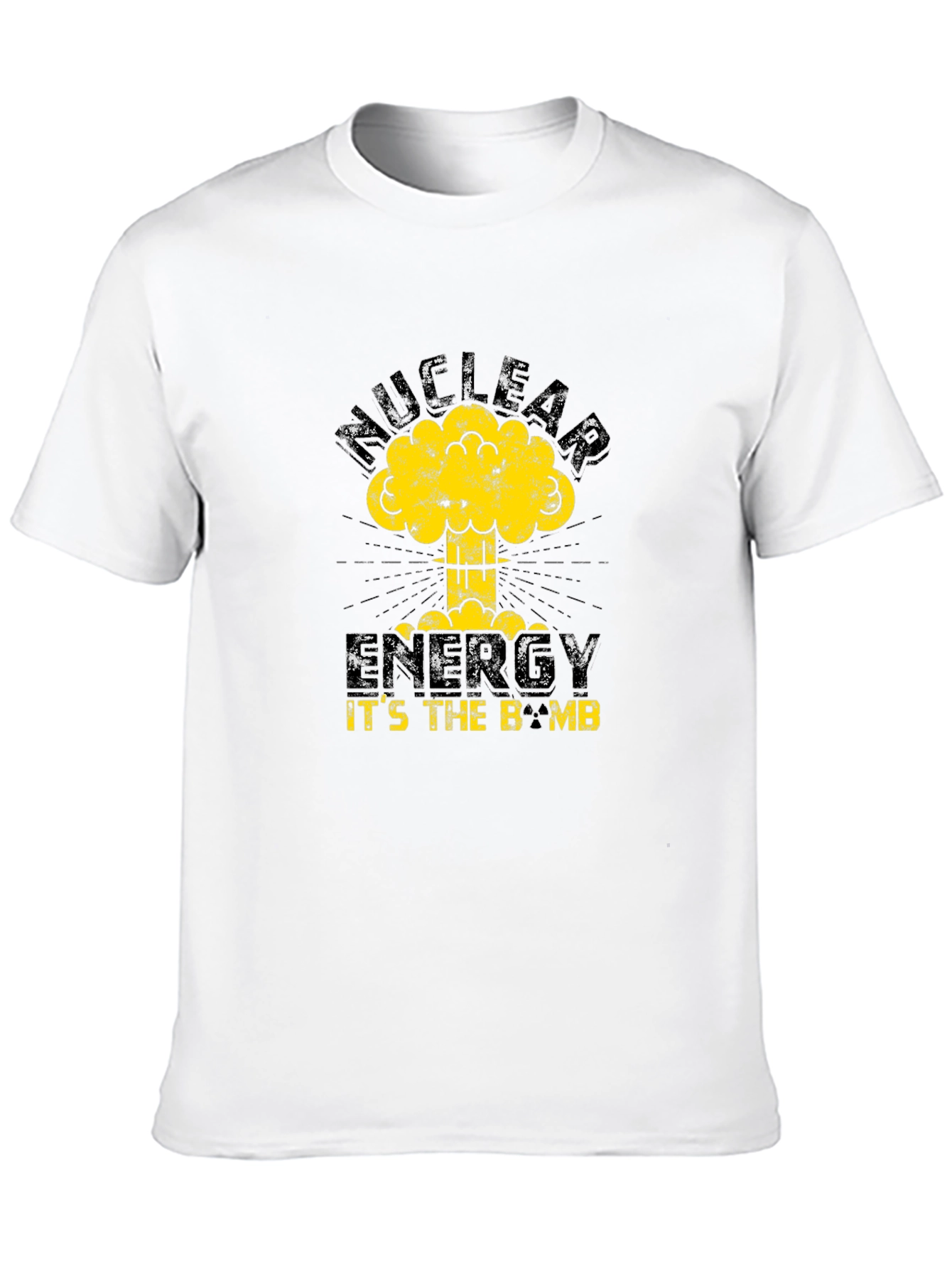 Black Nuclear Energy T-Shirt - It's The Bomb! view 10