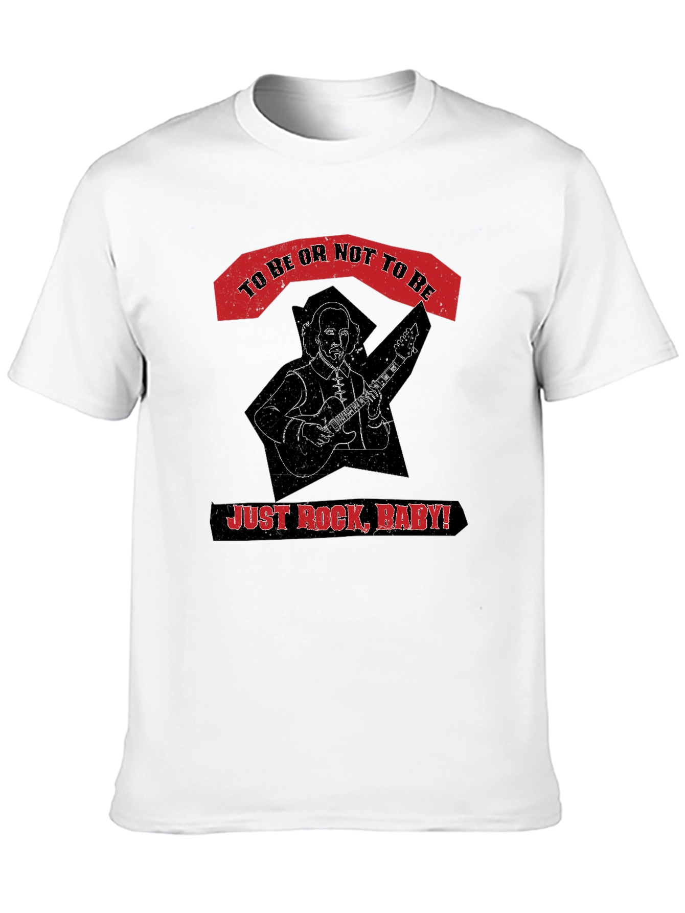 Black To Be or Not to Be Rock T-Shirt view 10