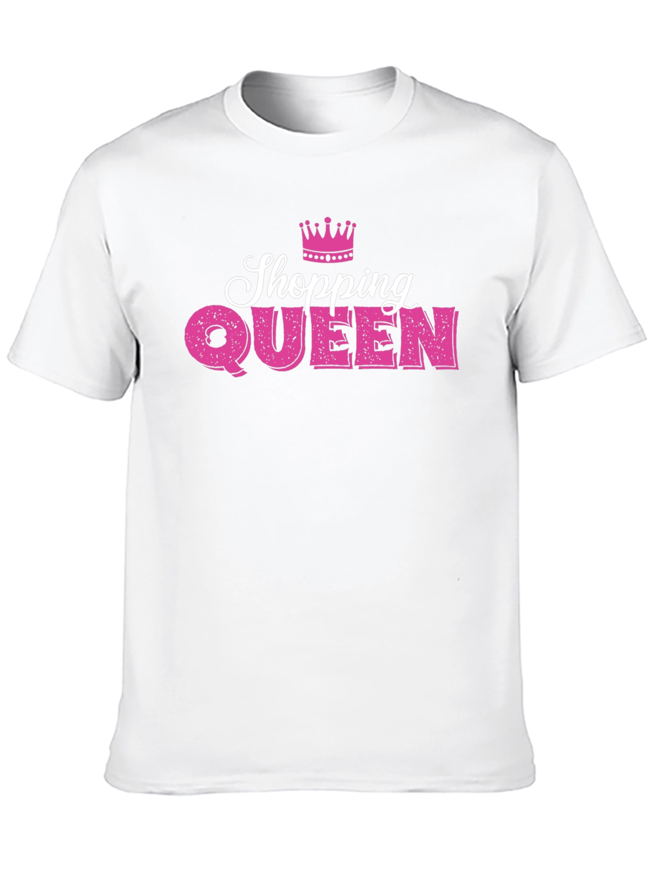 Black Shopping Queen T-Shirt - Stylish & Fun Design view 10