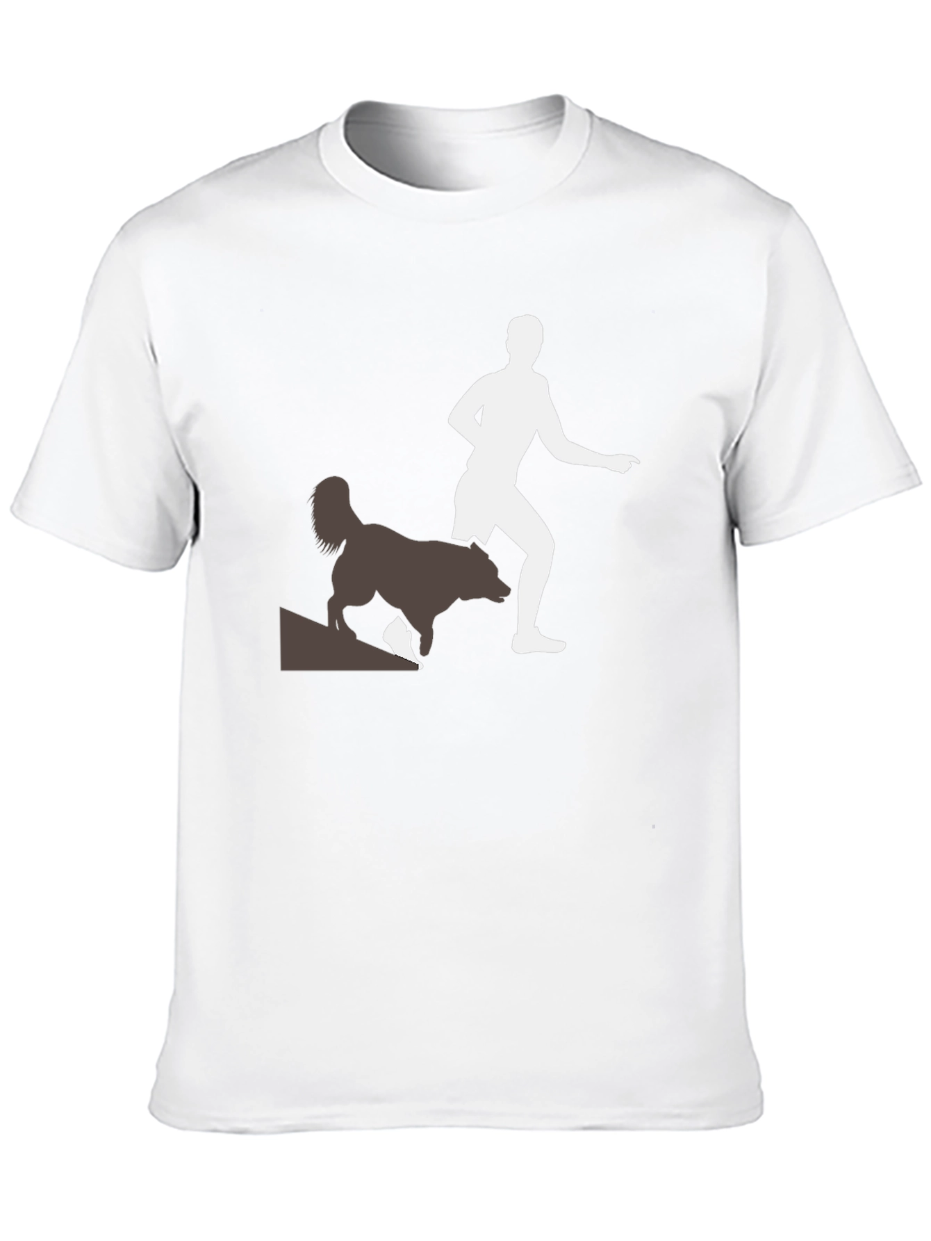Running with Dogs Tee - Black - 10