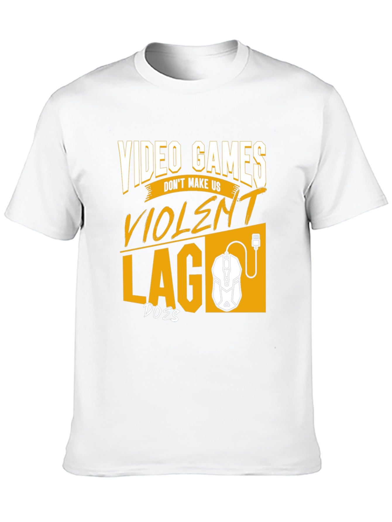 Black Gamer T-Shirt: Video Games Don't Make Us Violent view 10