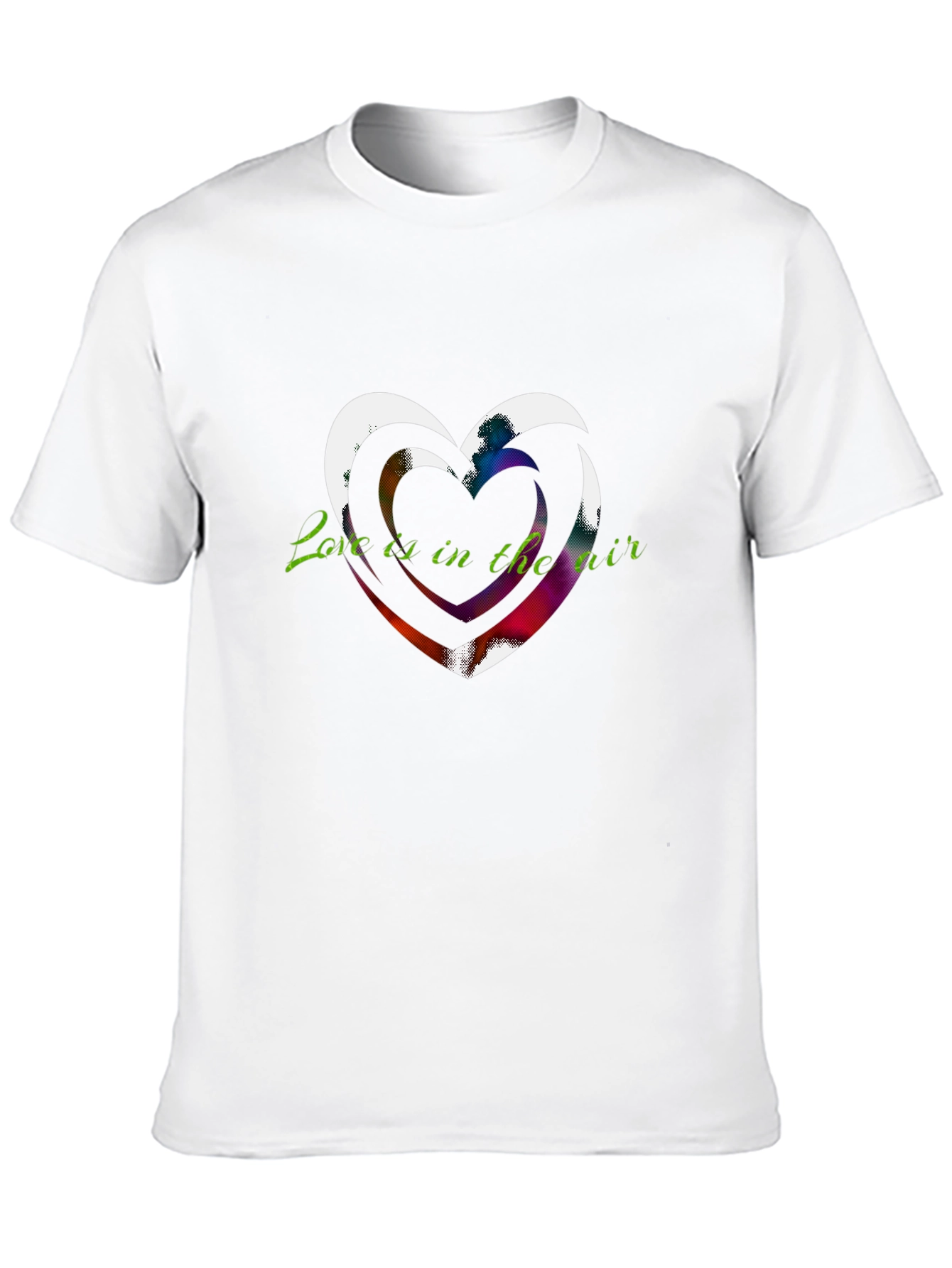 Black Love is in the Air Graphic T-Shirt view 10