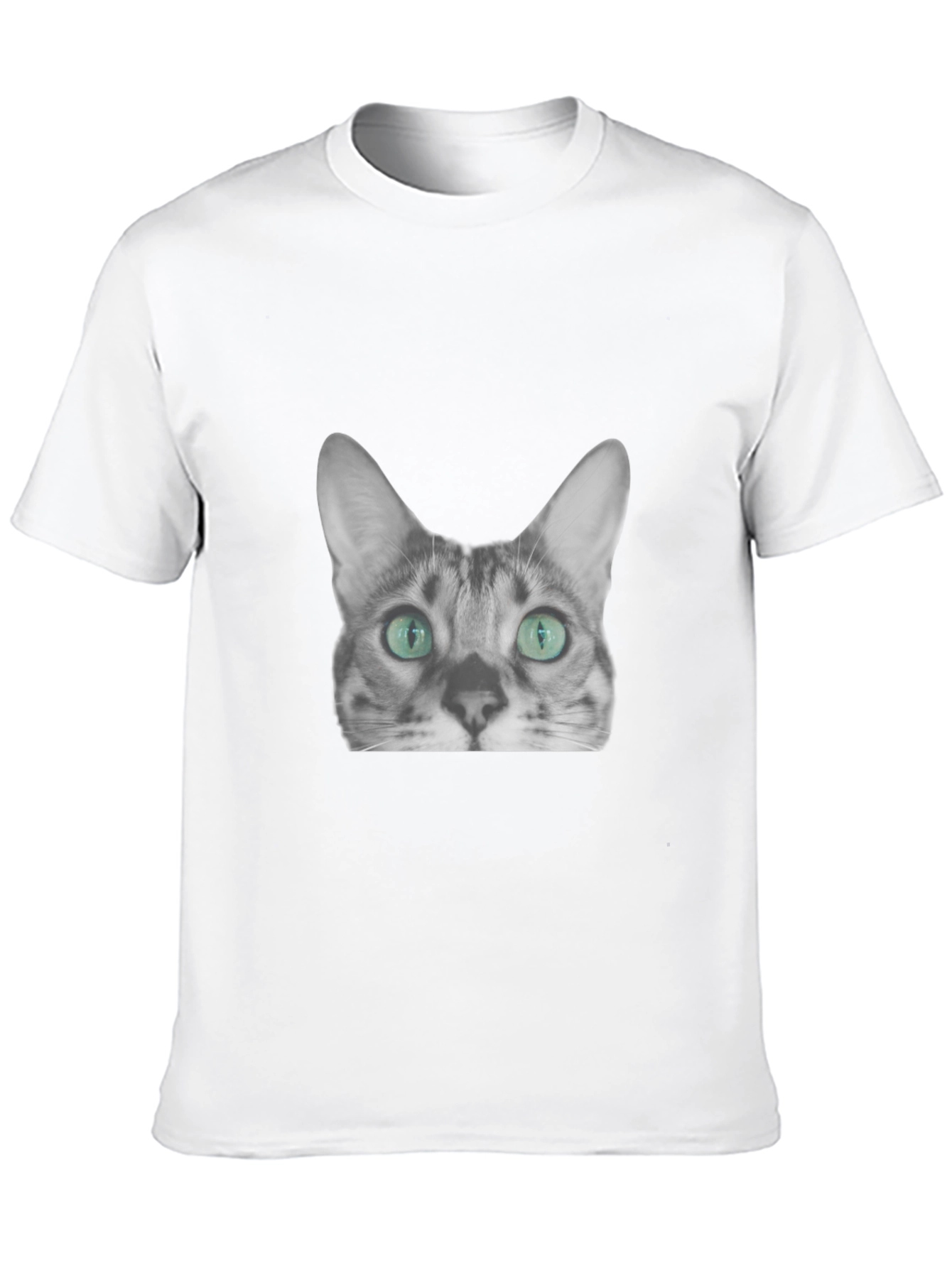 Black Cool Cat Graphic Tee - Black view 10