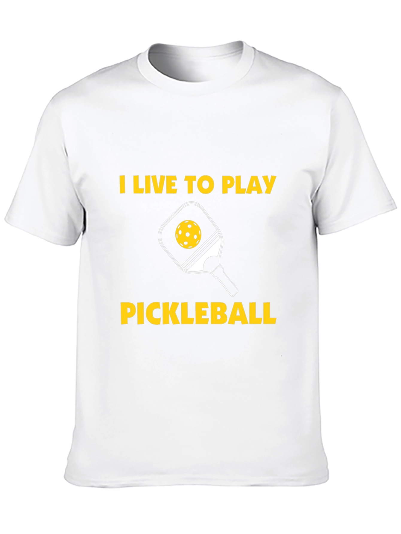 I Live to Play Pickleball Graphic T-Shirt - 10