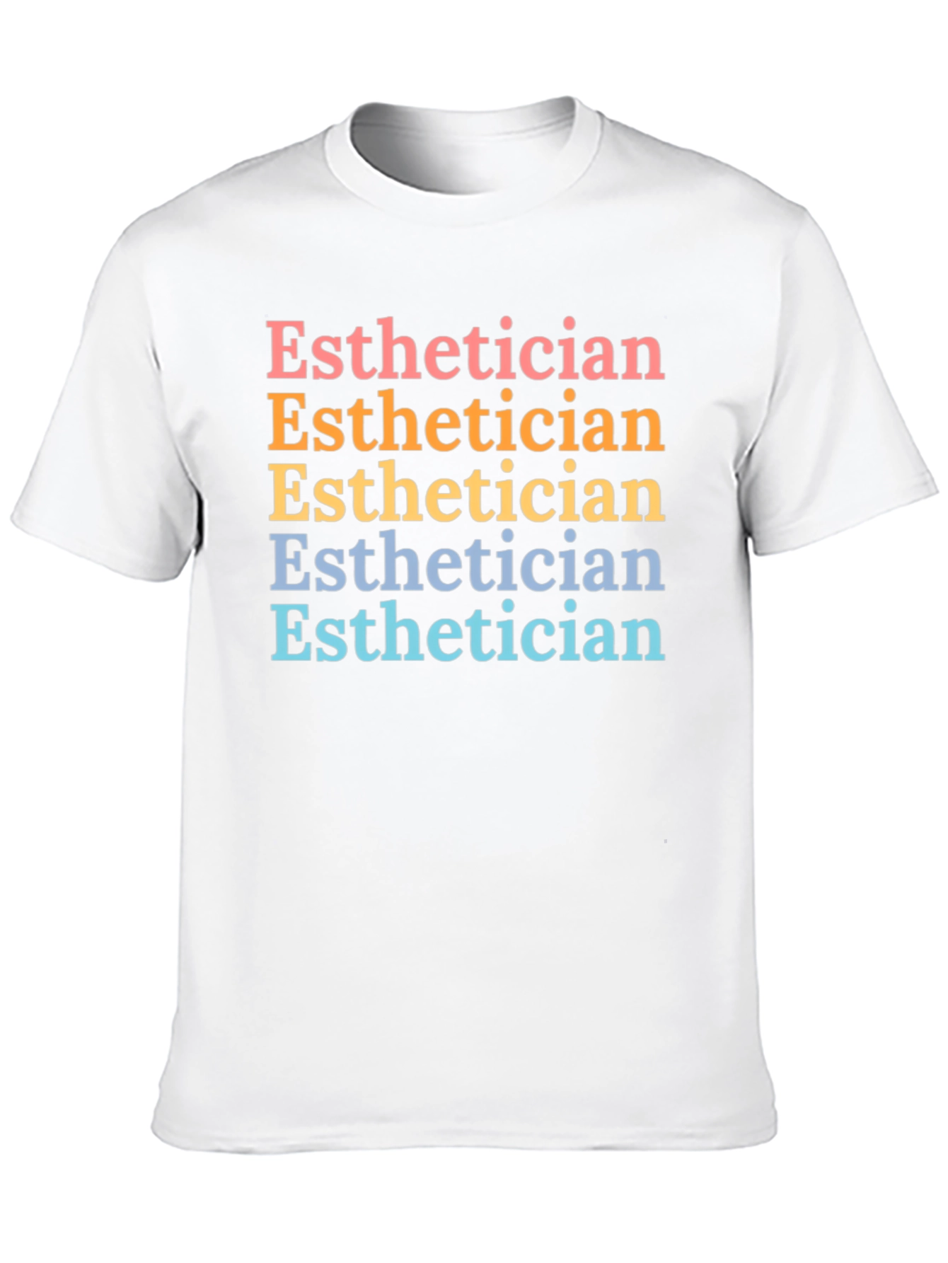 Black Esthetician Retro T-Shirt - Stylish & Comfortable view 10