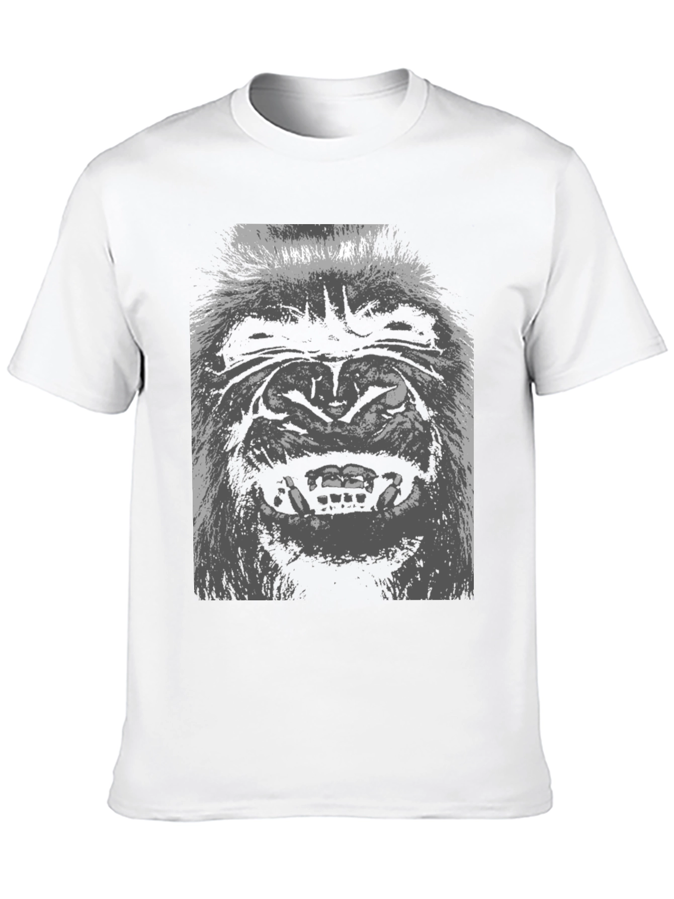 Black Bigfoot Graphic Tee - Black Cotton T-Shirt view 10