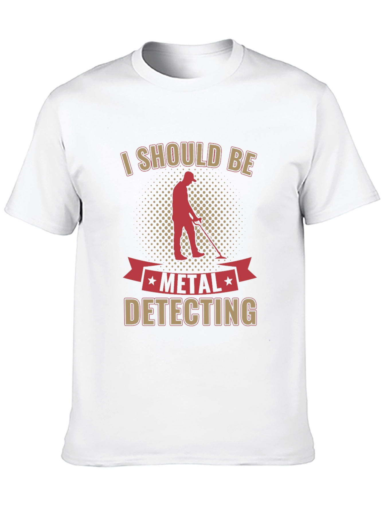 Black Metal Detecting T-Shirt - Hobbyist's Tee view 10