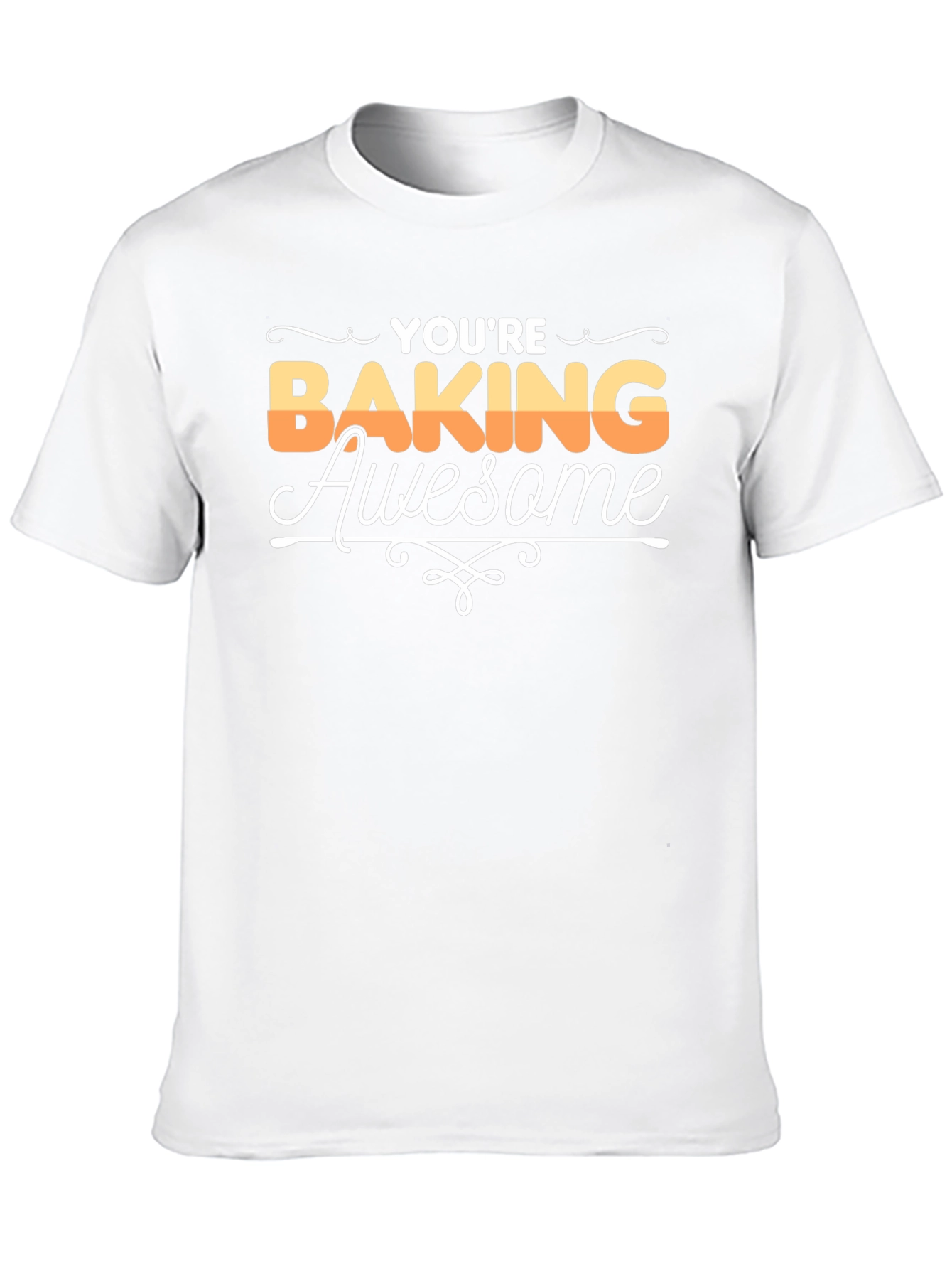 Black You're Baking Awesome Graphic T-Shirt view 10
