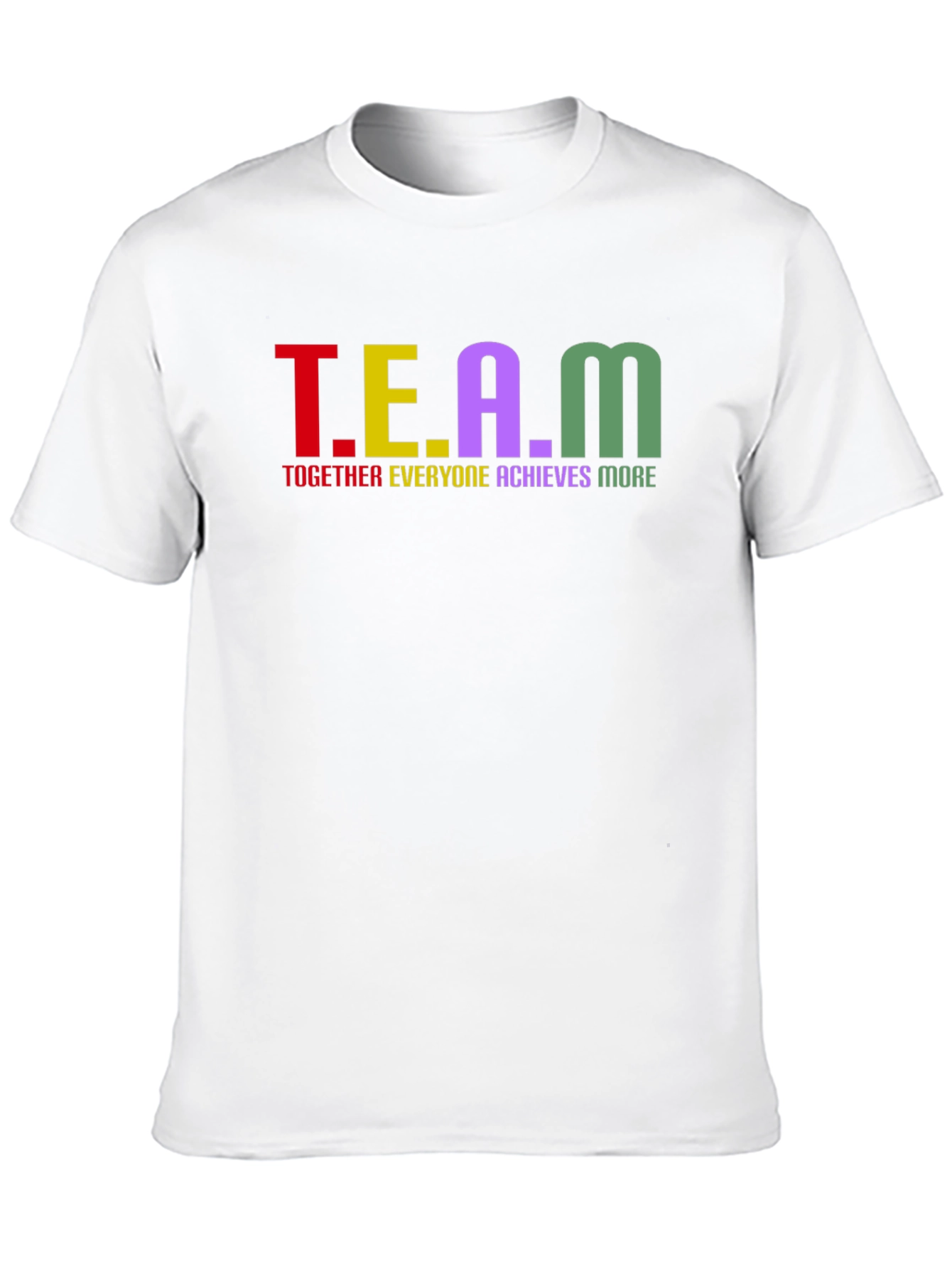 Black TEAM - Together Everyone Achieves More - T-Shirt view 10