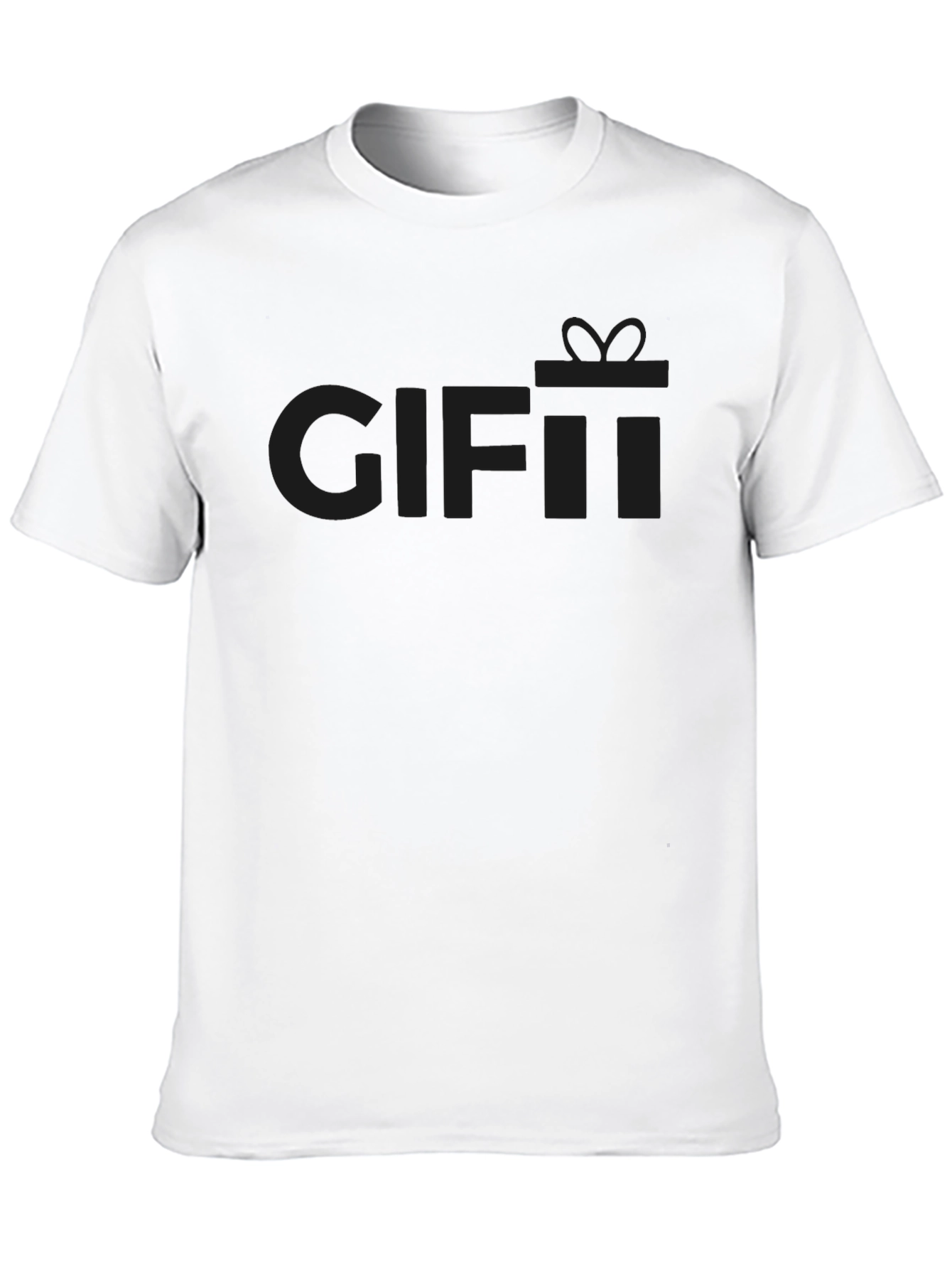 Black Stealth Gift Tee - Black on Black Design view 10