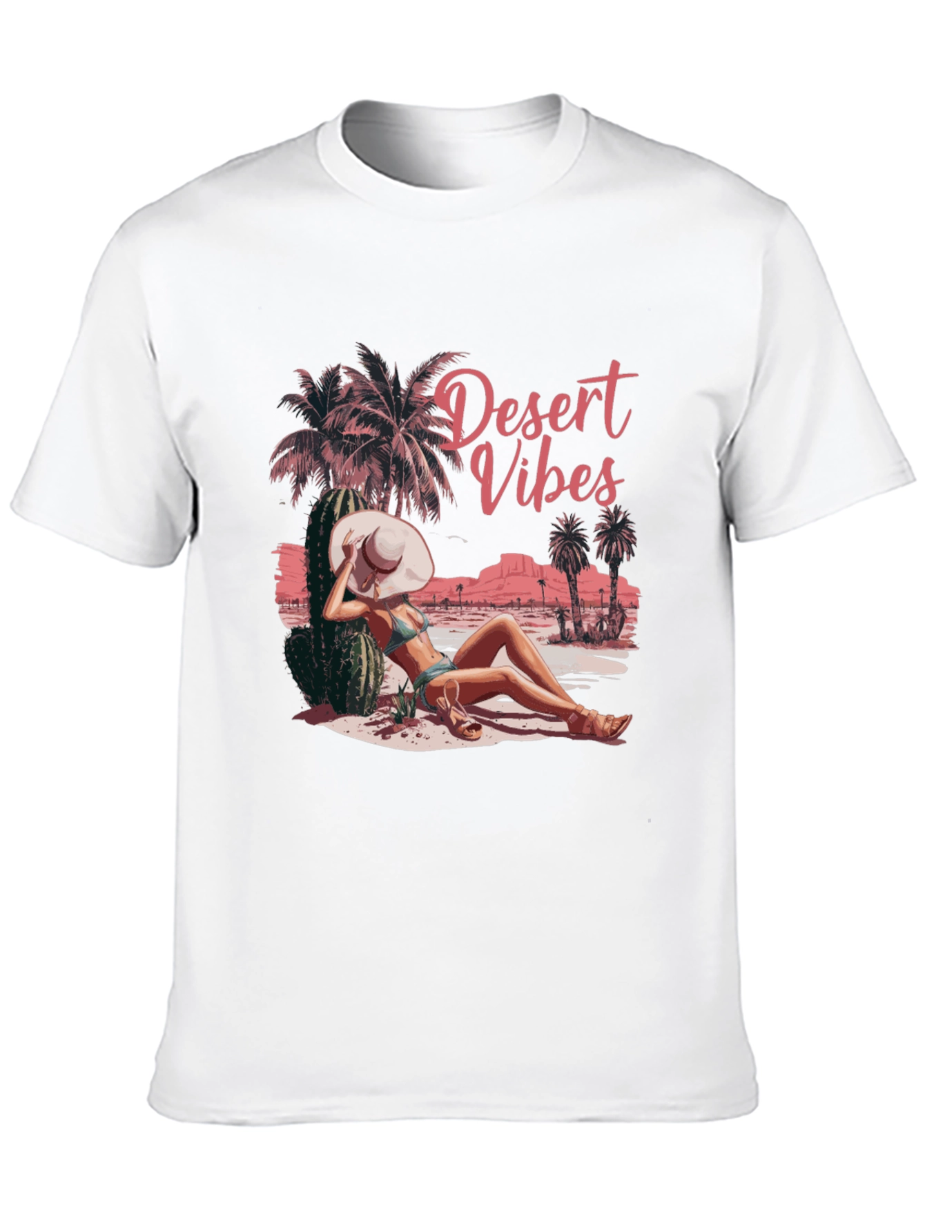 Black Desert Vibes Graphic T-Shirt, Relaxed Fit view 10