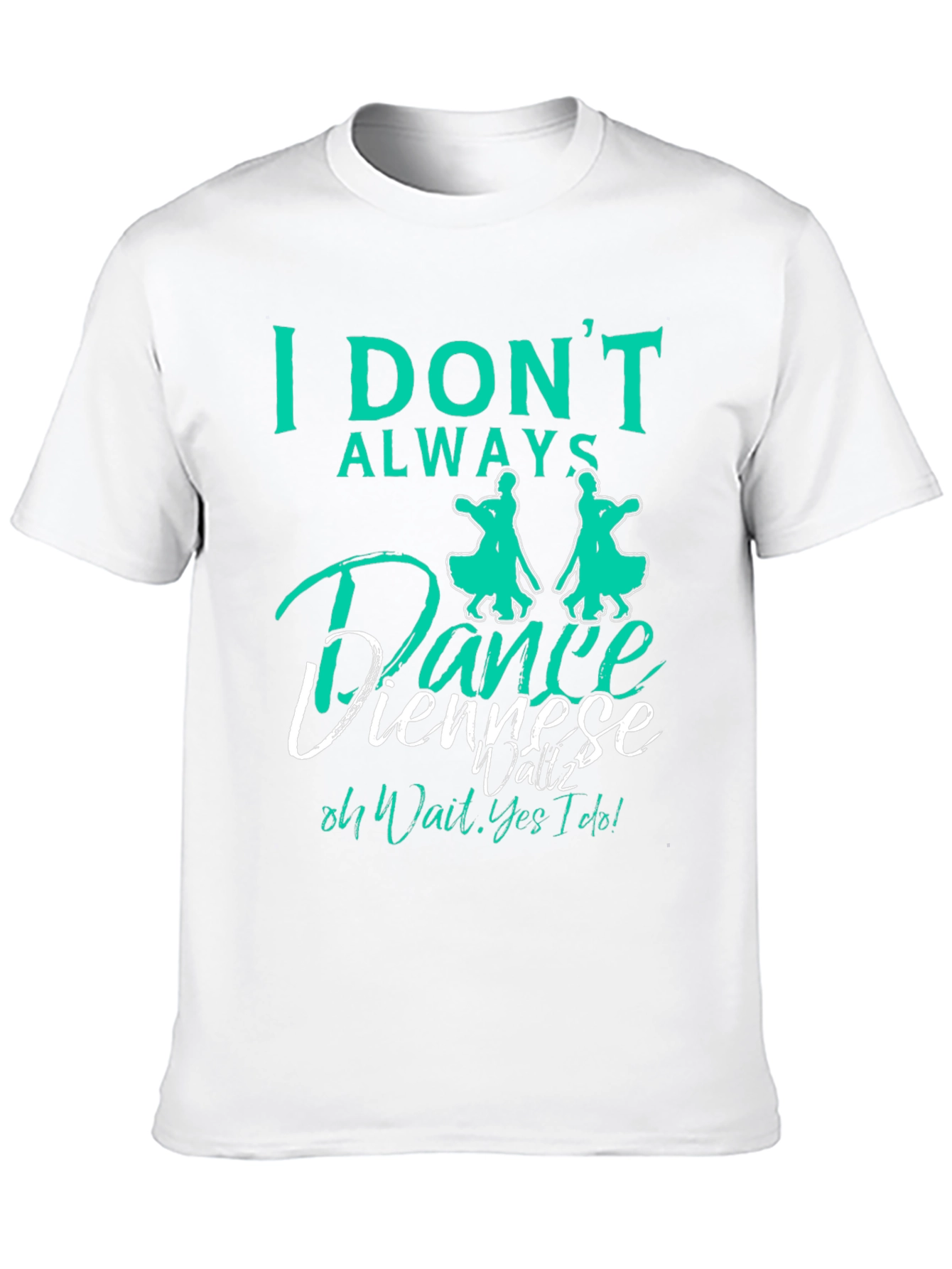 Black Dance Viennese Waltz T-Shirt view 10