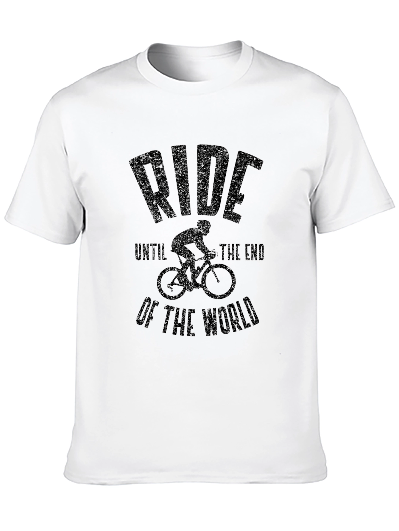 Black Ride to the End of the World Graphic Tee view 10