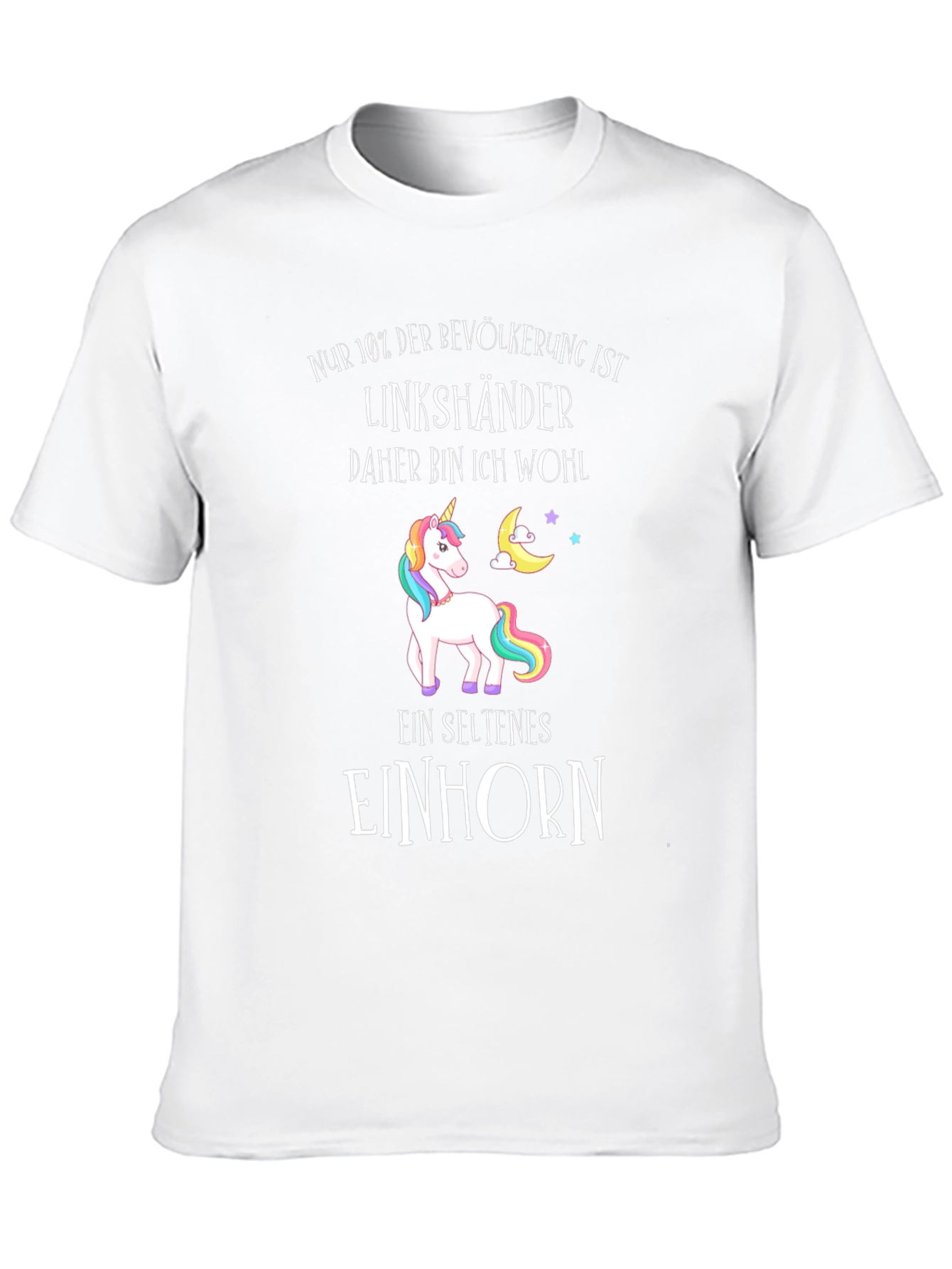 Black Left-Handed Unicorn T-Shirt view 10