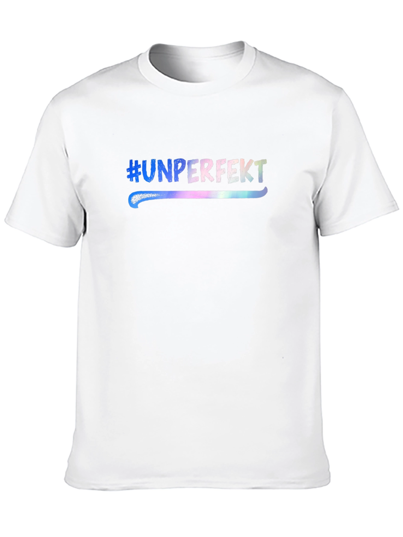 Black Unperfekt Graphic Tee - Embrace Imperfection view 10