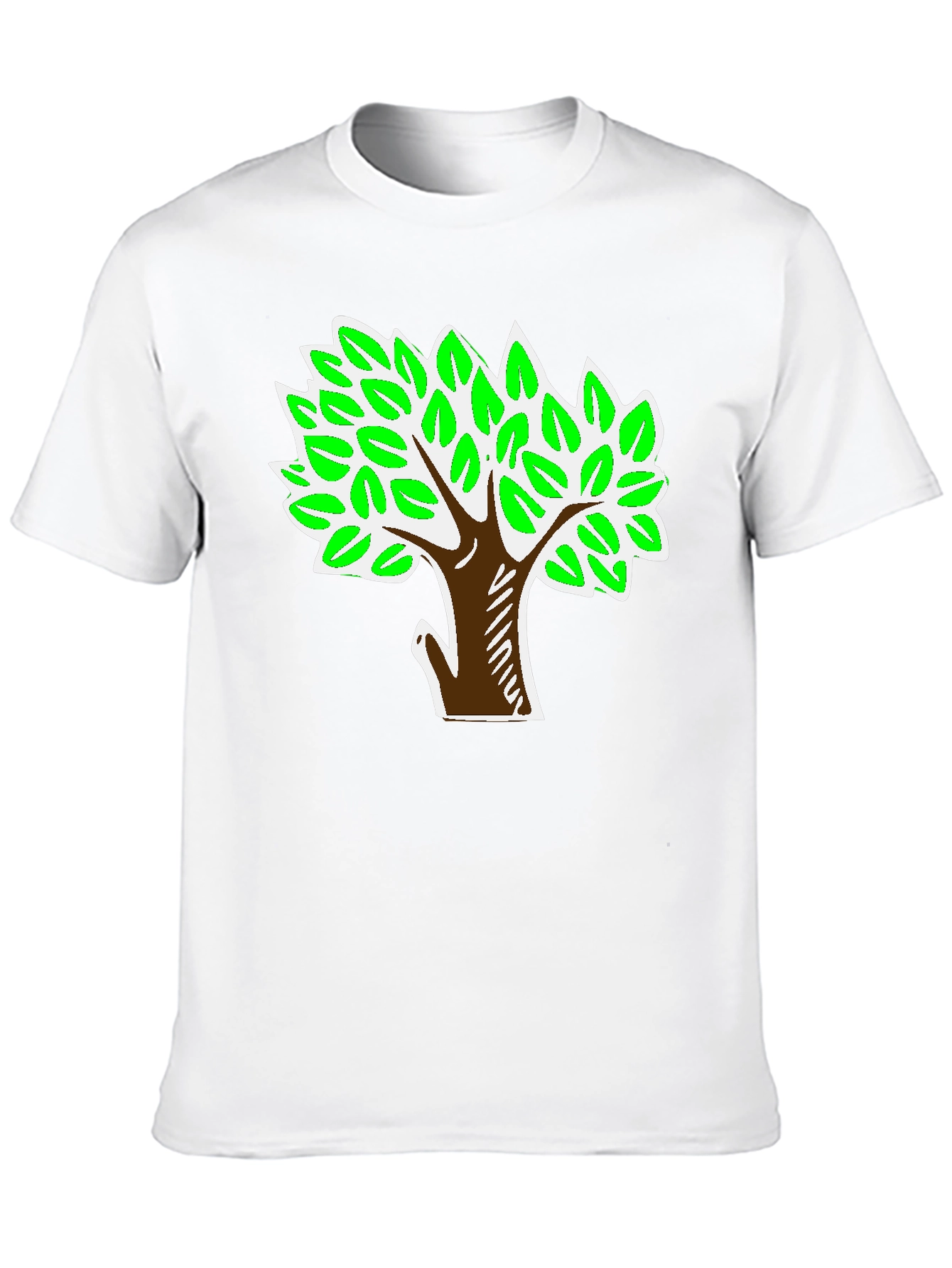 Black Tree Graphic Black T-Shirt view 10